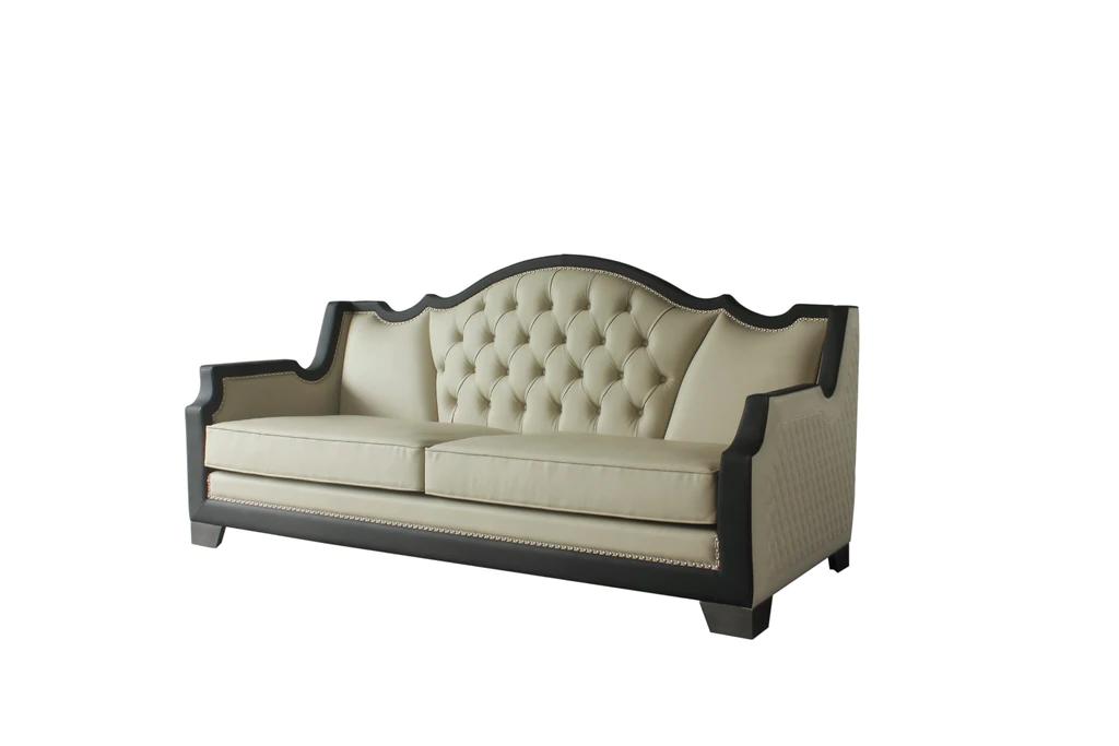 

    
Acme Furniture House Beatrice Sofa Loveseat Accent Chair Set Beige 58810-4pcs
