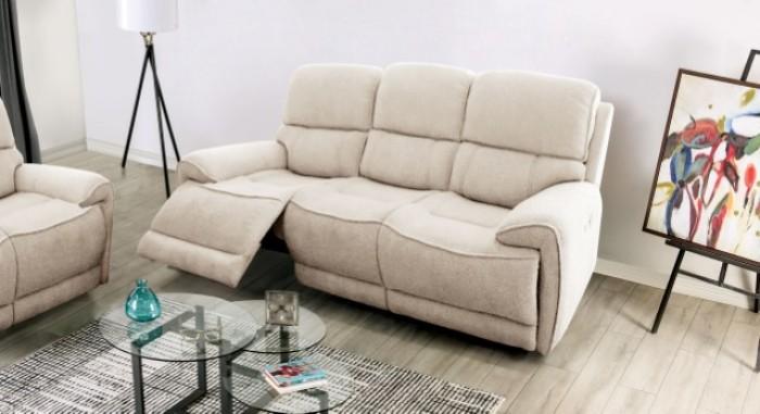 

    
 Order  Transitional Beige Solid Wood Power Reclining Sofa Furniture of America Morcote FM62001BG-SF-PM-S
