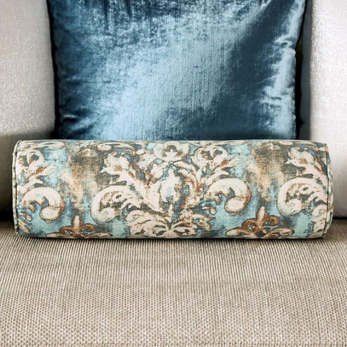 

    
 Order  Transitional Beige & Teal Chenille Sofa and Loveseat Furniture of America Catarina
