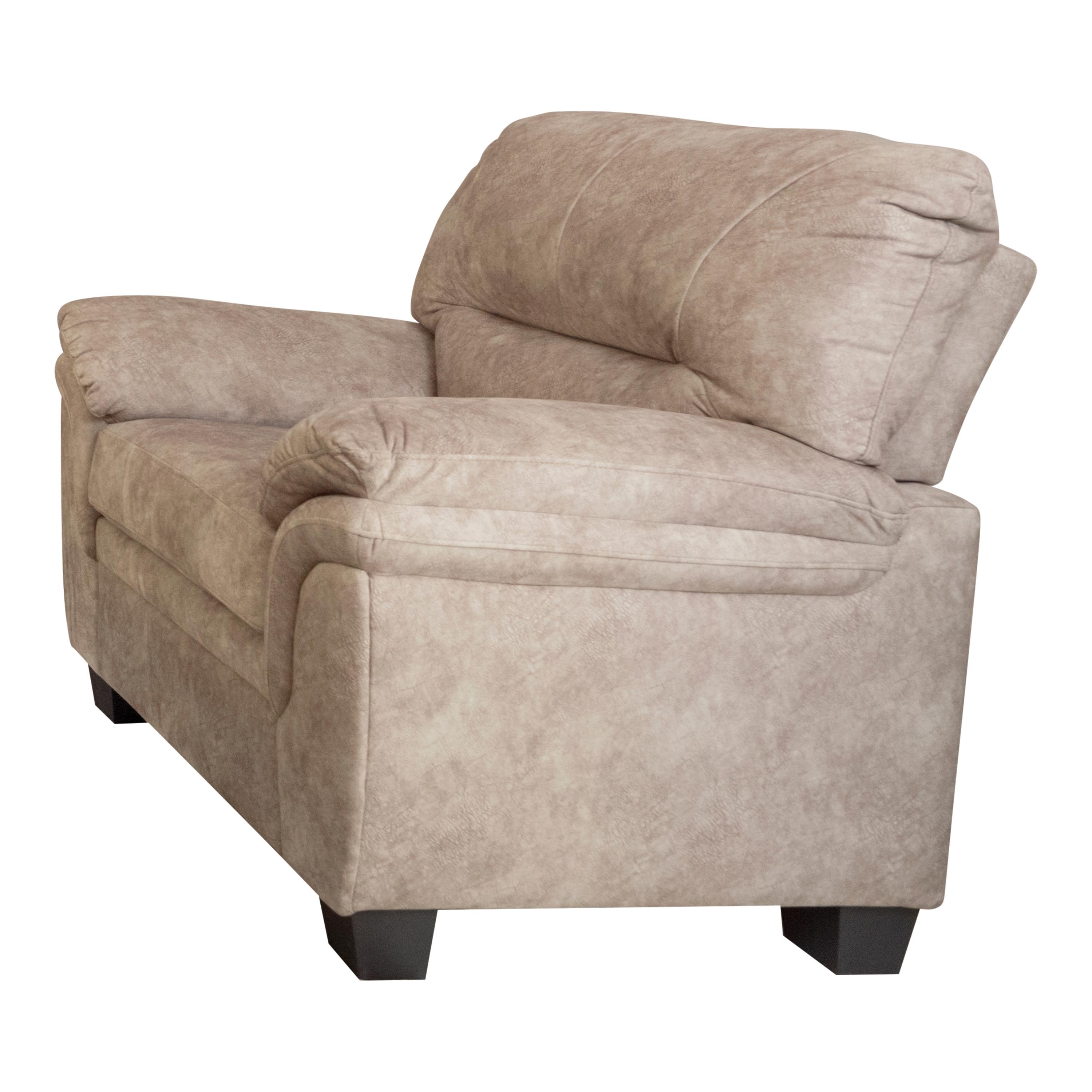 Transitional Arm Chair 509253 Holman 509253 in Beige Velvet