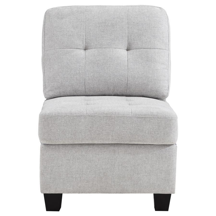 

    
Coaster Georgina Armless Chair 551705-AC Armless Chair Black/Beige 551705-AC
