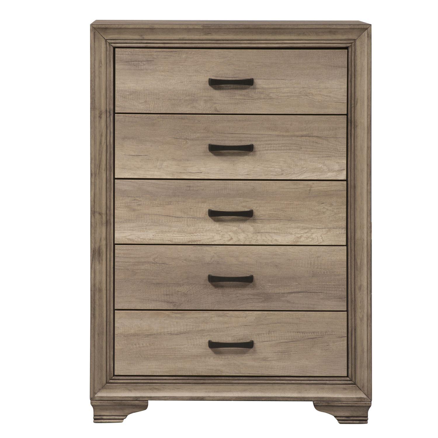 

    
Transitional Beige Wood Bachelor Chest Sun Valley (439-BR) Liberty Furniture
