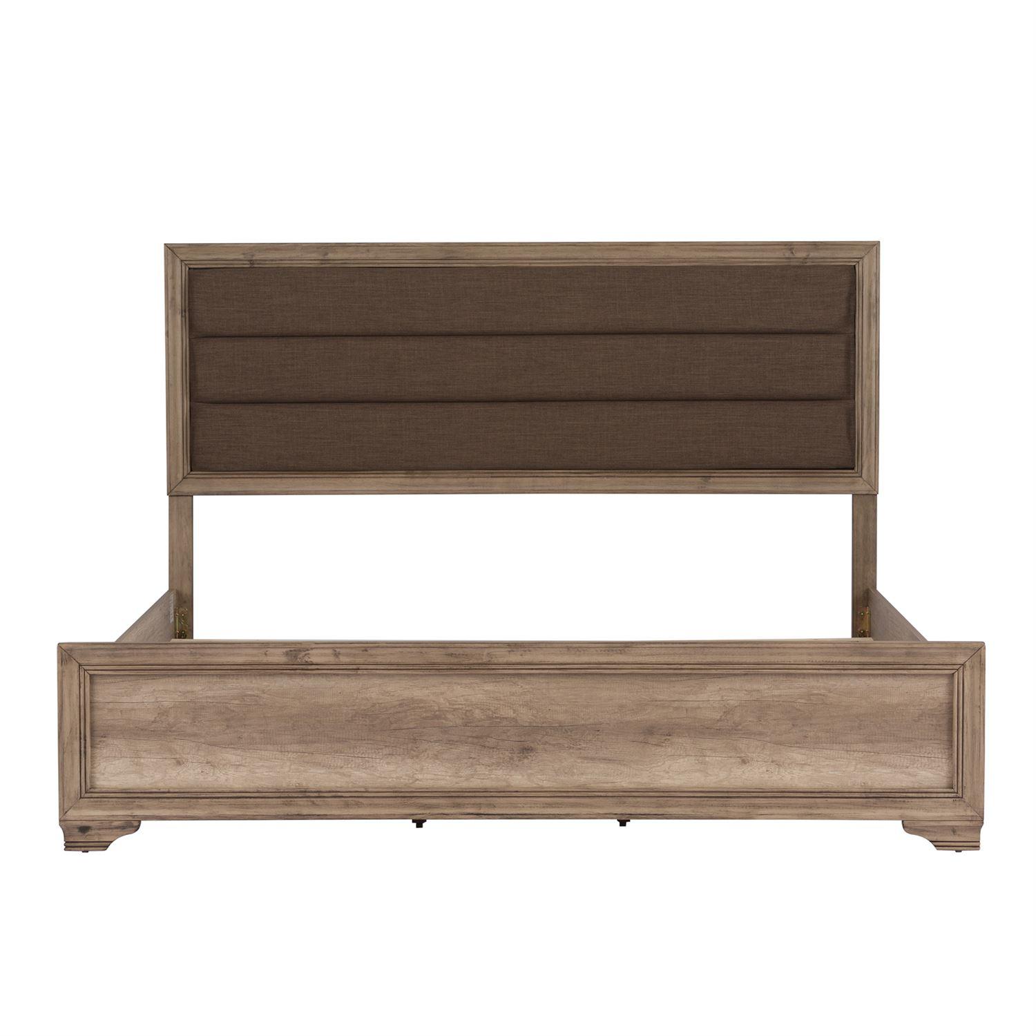 

    
Transitional Beige Wood Cal.King Panel Bed Sun Valley (439-BR) Liberty Furniture
