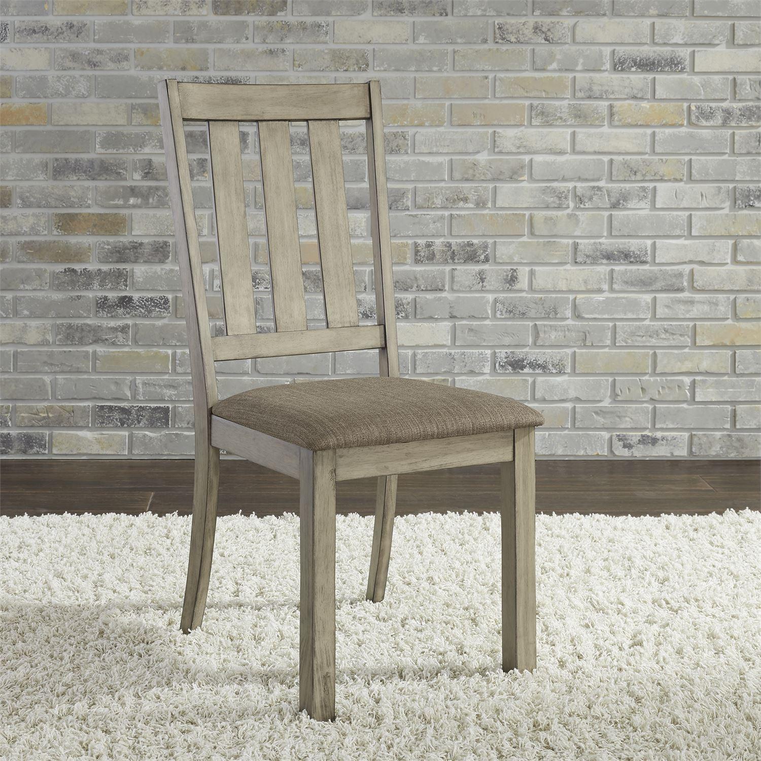 

    
Transitional Beige Slat Dining Chair Set 2 Sun Valley (439-DR) Liberty Furniture
