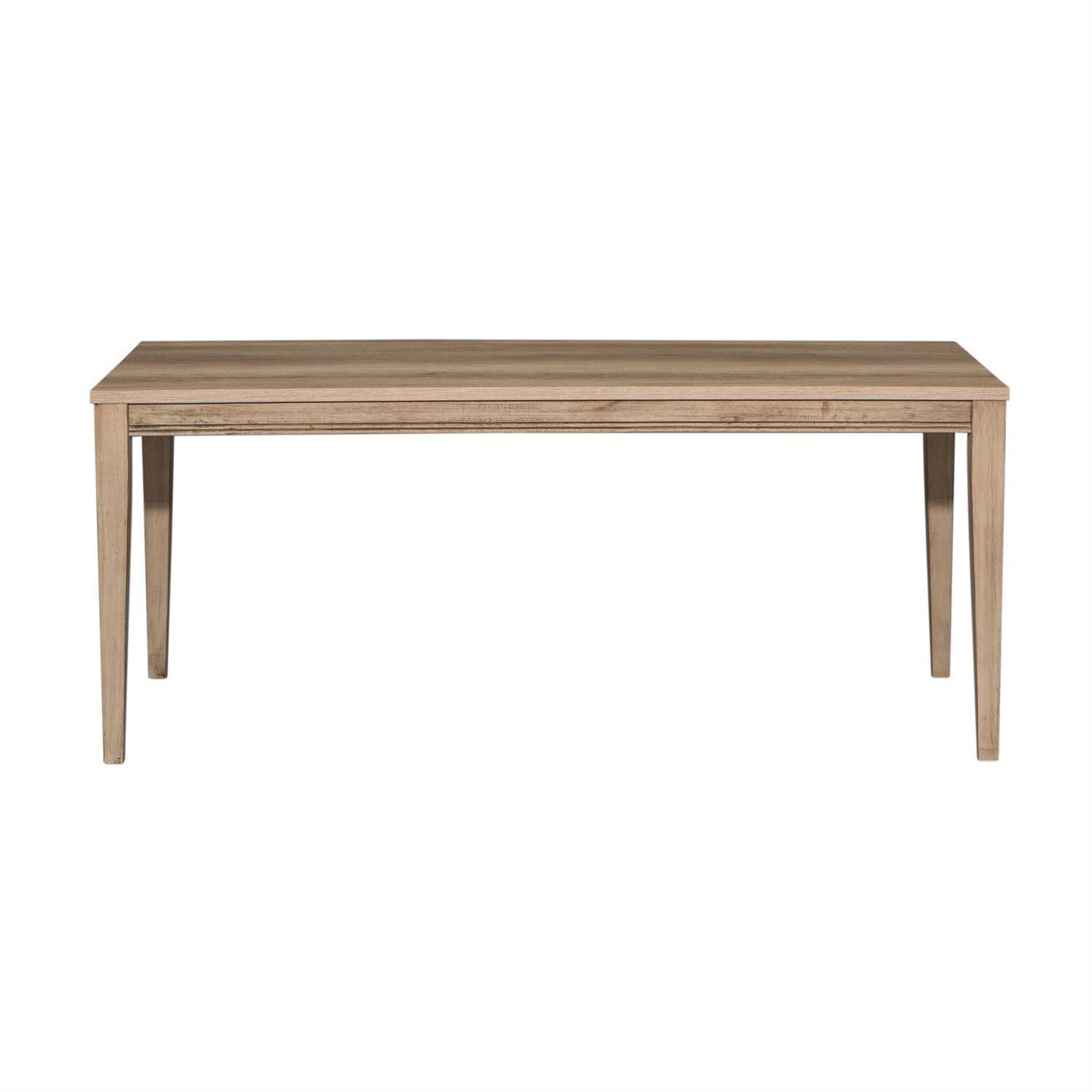 

    
Transitional Beige Wood Dining Table Sun Valley 439-T3672 Liberty Furniture
