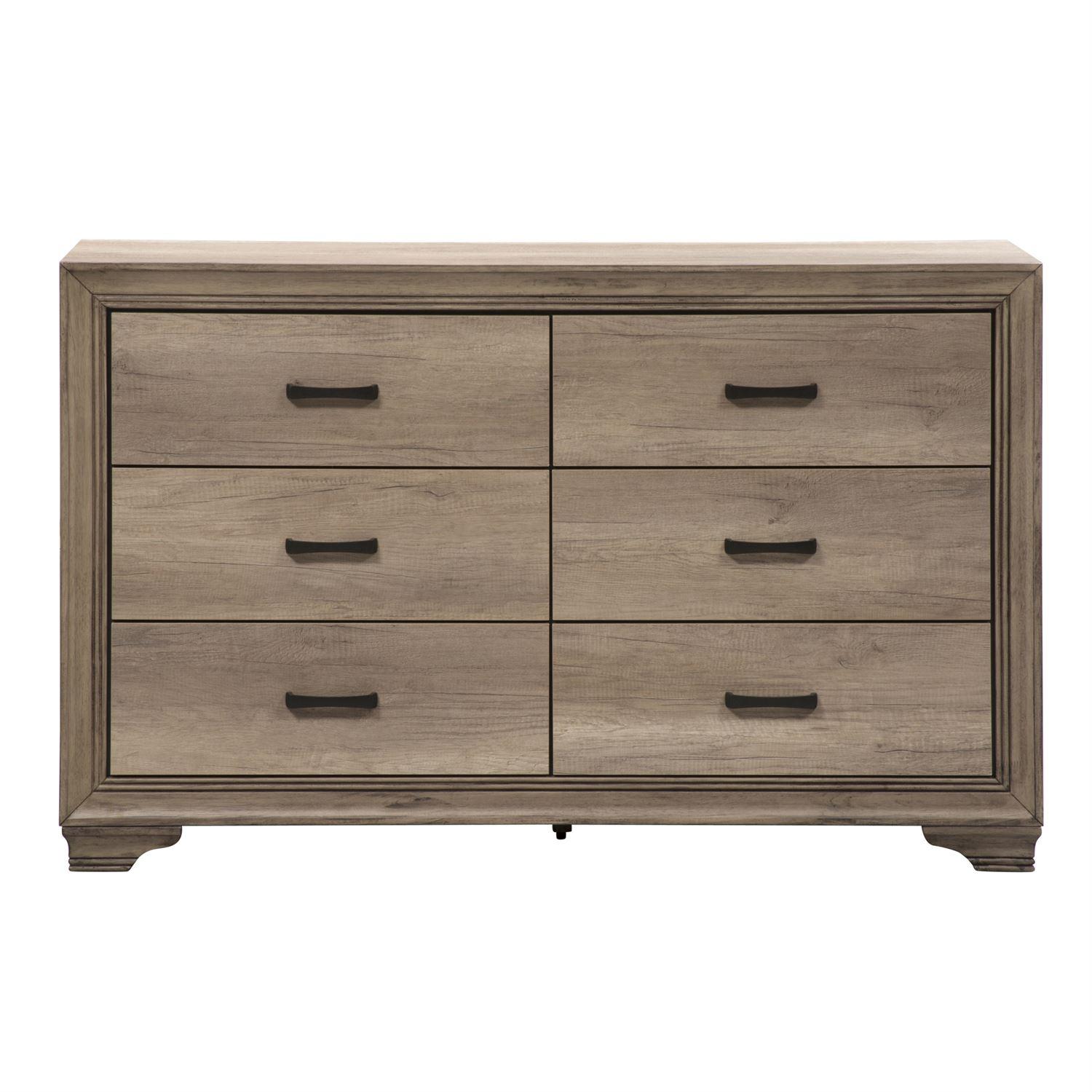 

    
Transitional Beige Wood Double Dresser Sun Valley (439-BR) Liberty Furniture
