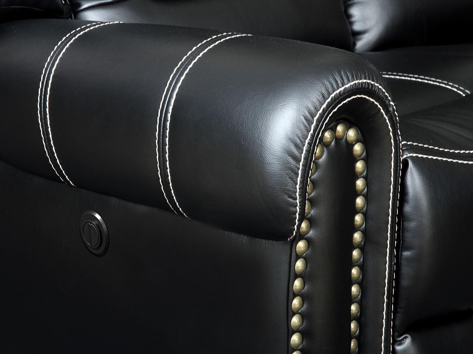 

                    
Buy Transitional Black Breathable Leatherette Recliner Living Room Set 3pcs Furniture of America Frederick
