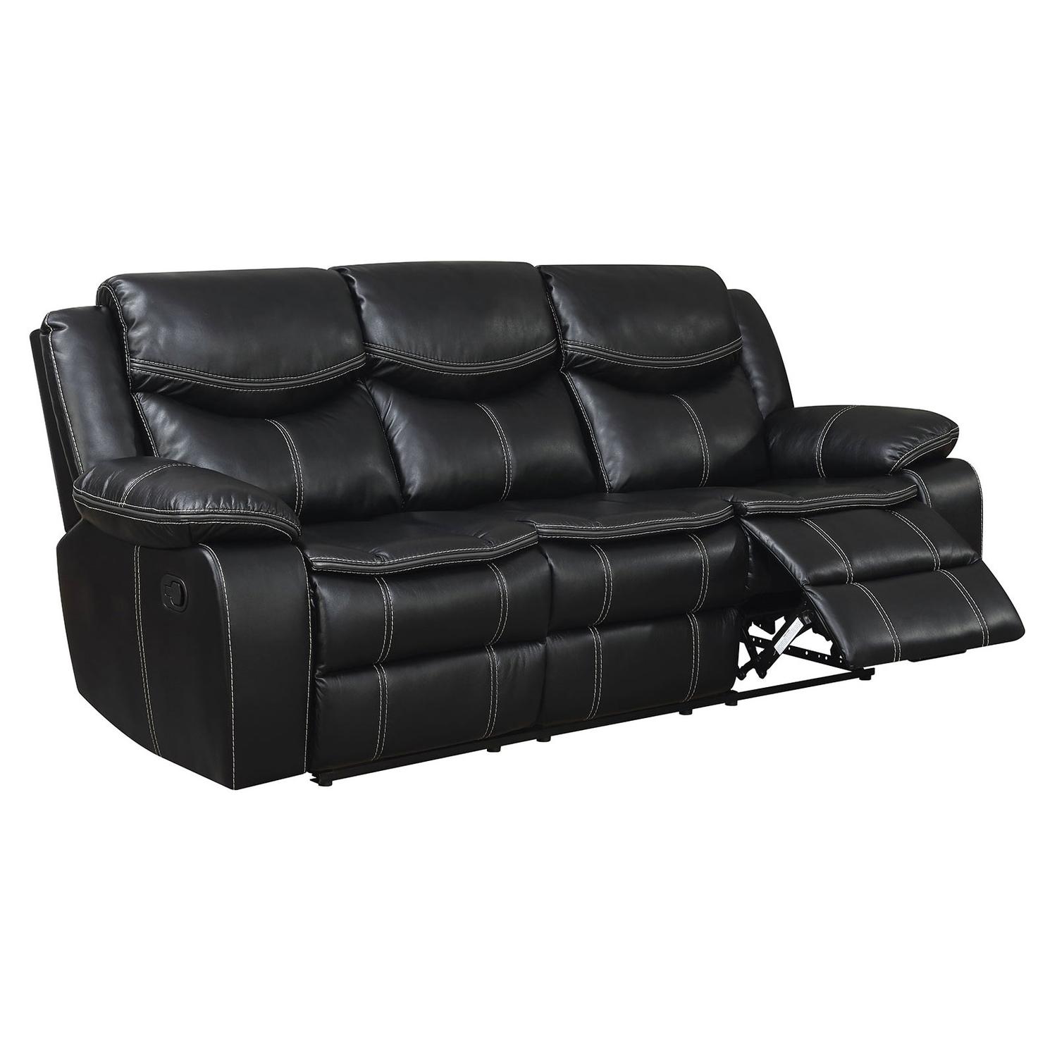 Furniture of America CM6981-SF Pollux Recliner Sofa