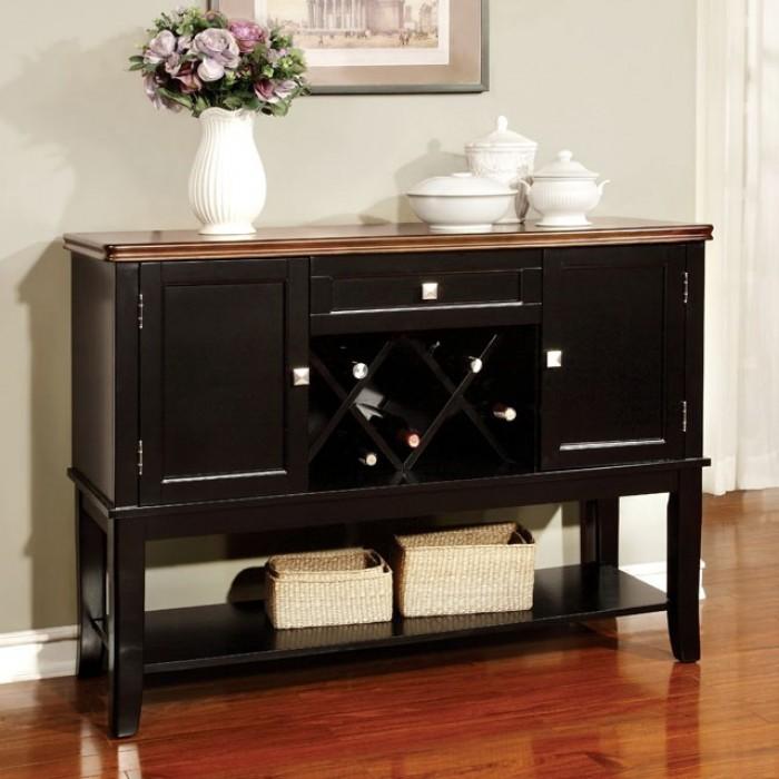 

    
Transitional Black/Cherry Solid Wood Server Furniture of America Dover CM3326BC-SV
