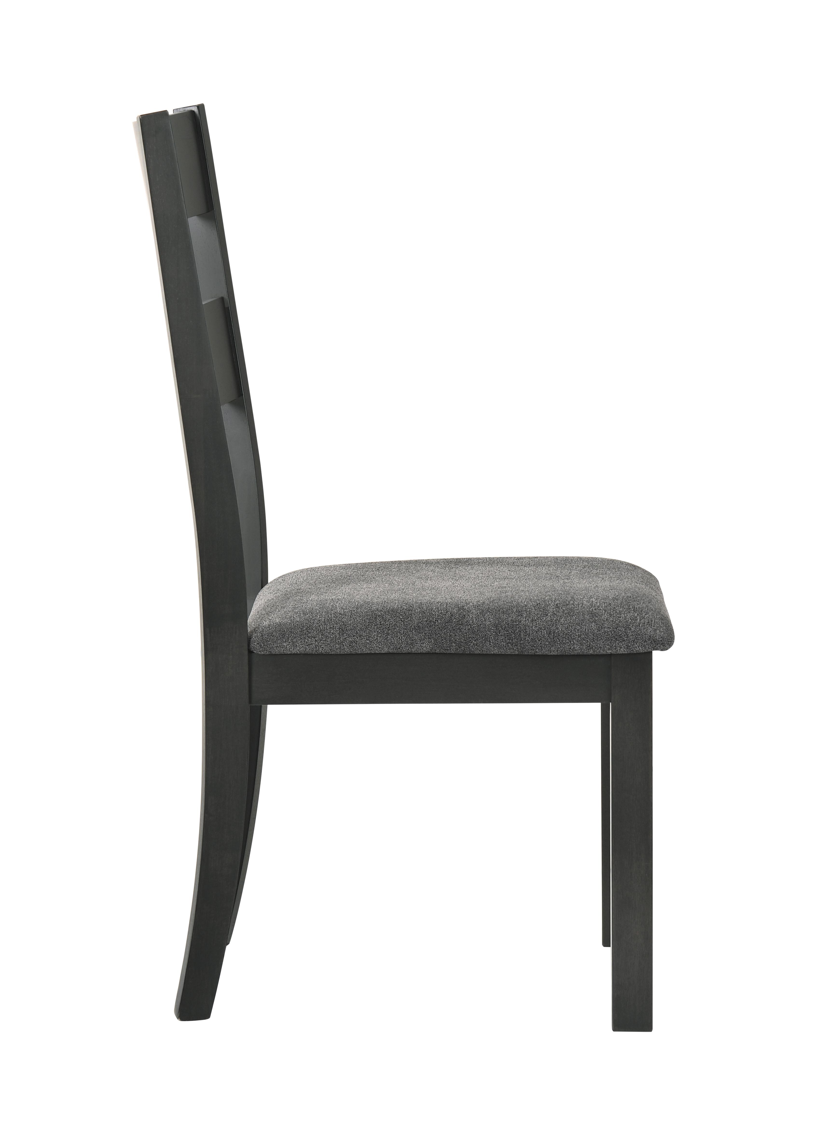 

    
Coaster 115132 Jakob Side Chair Set Black 115132
