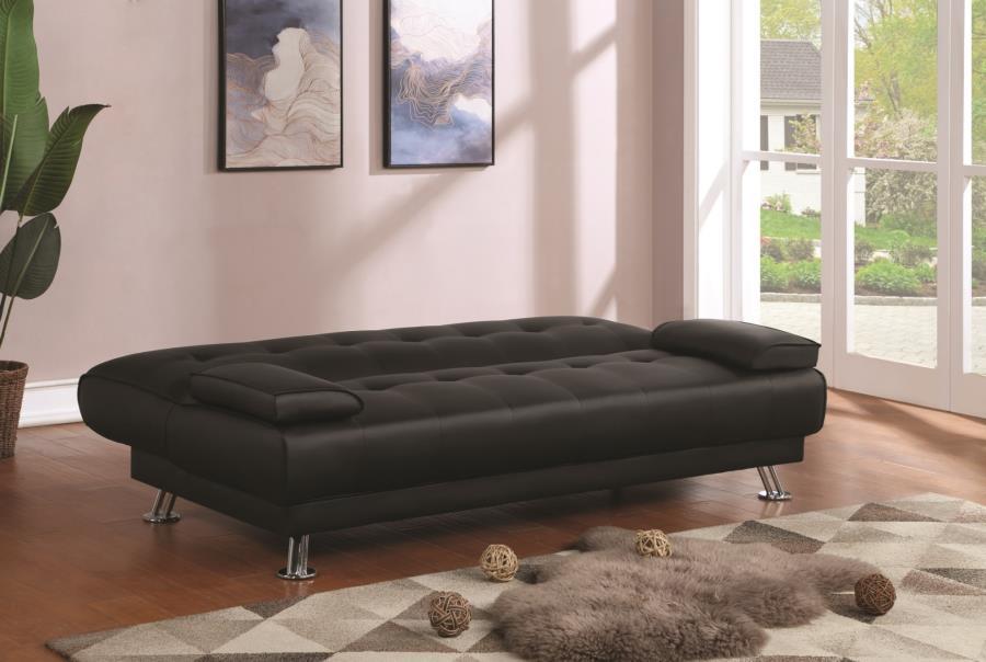 

                    
Coaster 300205 Pierre Sofa bed Black Leatherette Purchase 
