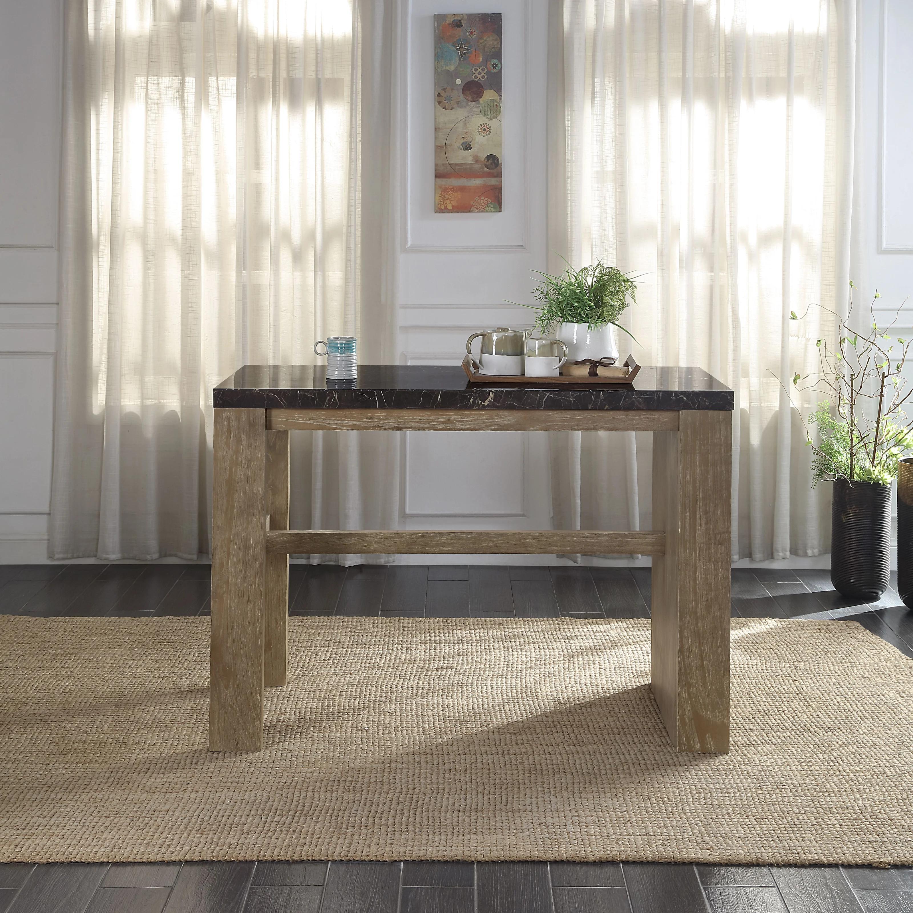 

    
Acme Furniture Charnell Counter Height Table Oak DN00551
