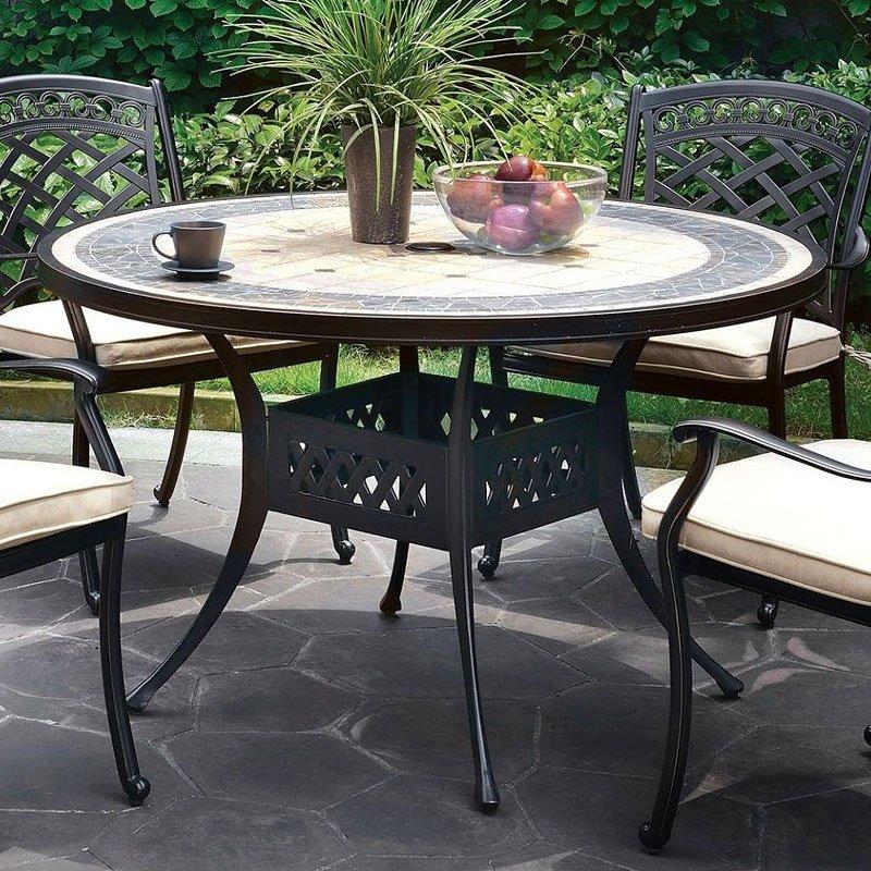Furniture of America CHARISSA CM-OT2125-RT Patio Dining Table