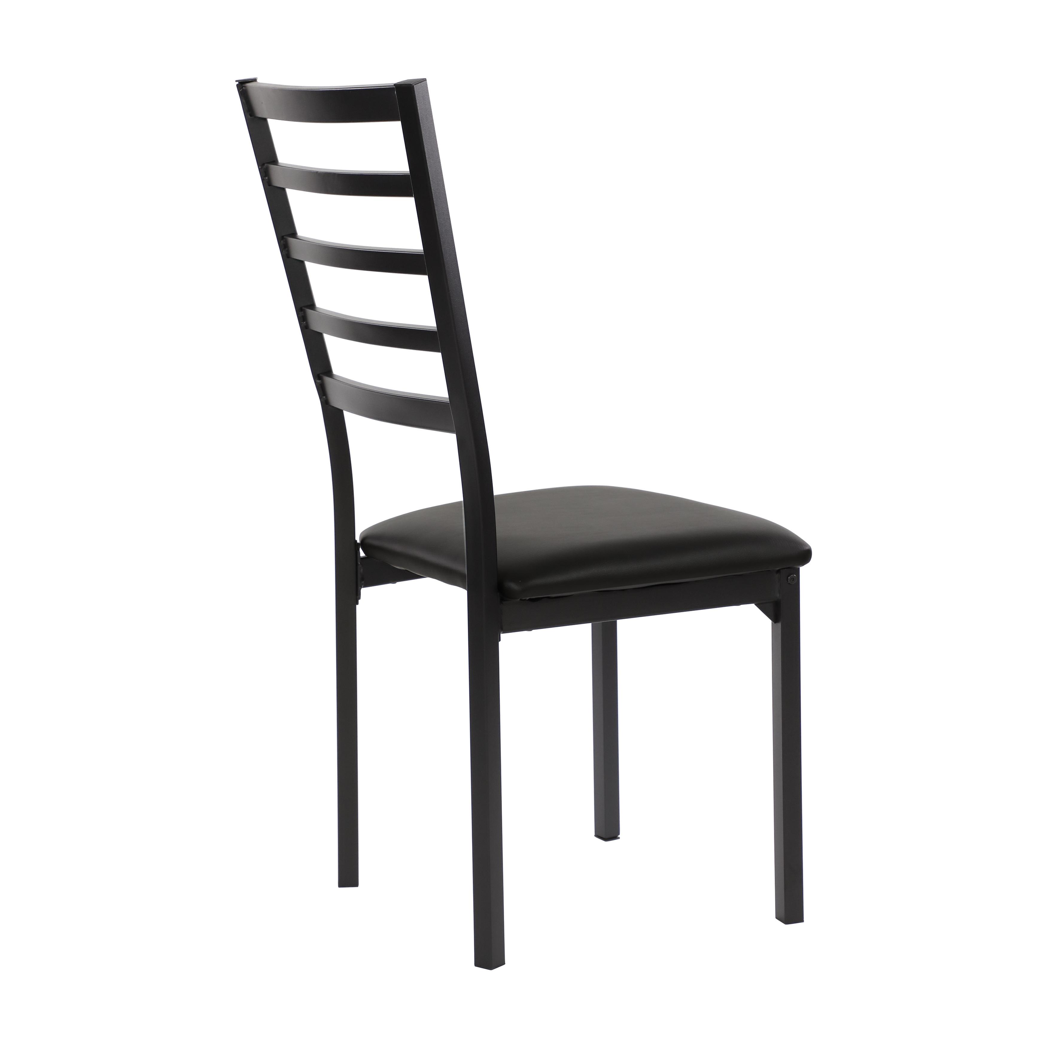 

    
Homelegance 5038S Flannery Side Chair Set Black 5038S
