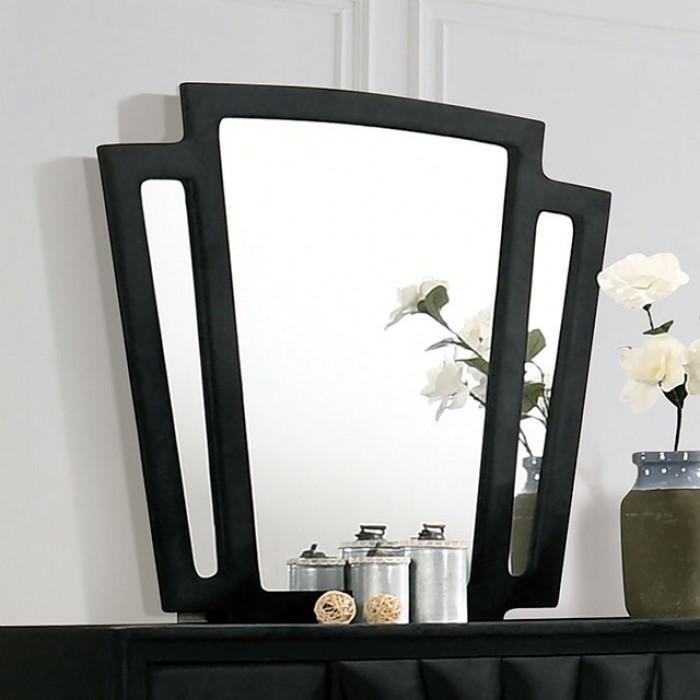 

                    
Furniture of America CM7164BK-D*M-2PC Carissa Dresser w/Mirror Black Fabric Purchase 
