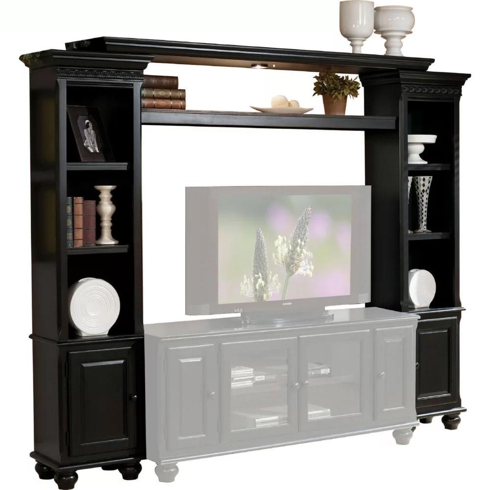 

    
Acme Furniture Ferla TV Entertainment Center Black 91103-2pcs
