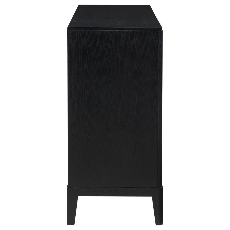 

                    
Buy Transitional Black Wood Dresser With Mirror 2PCS Coaster Brookmead 224713
