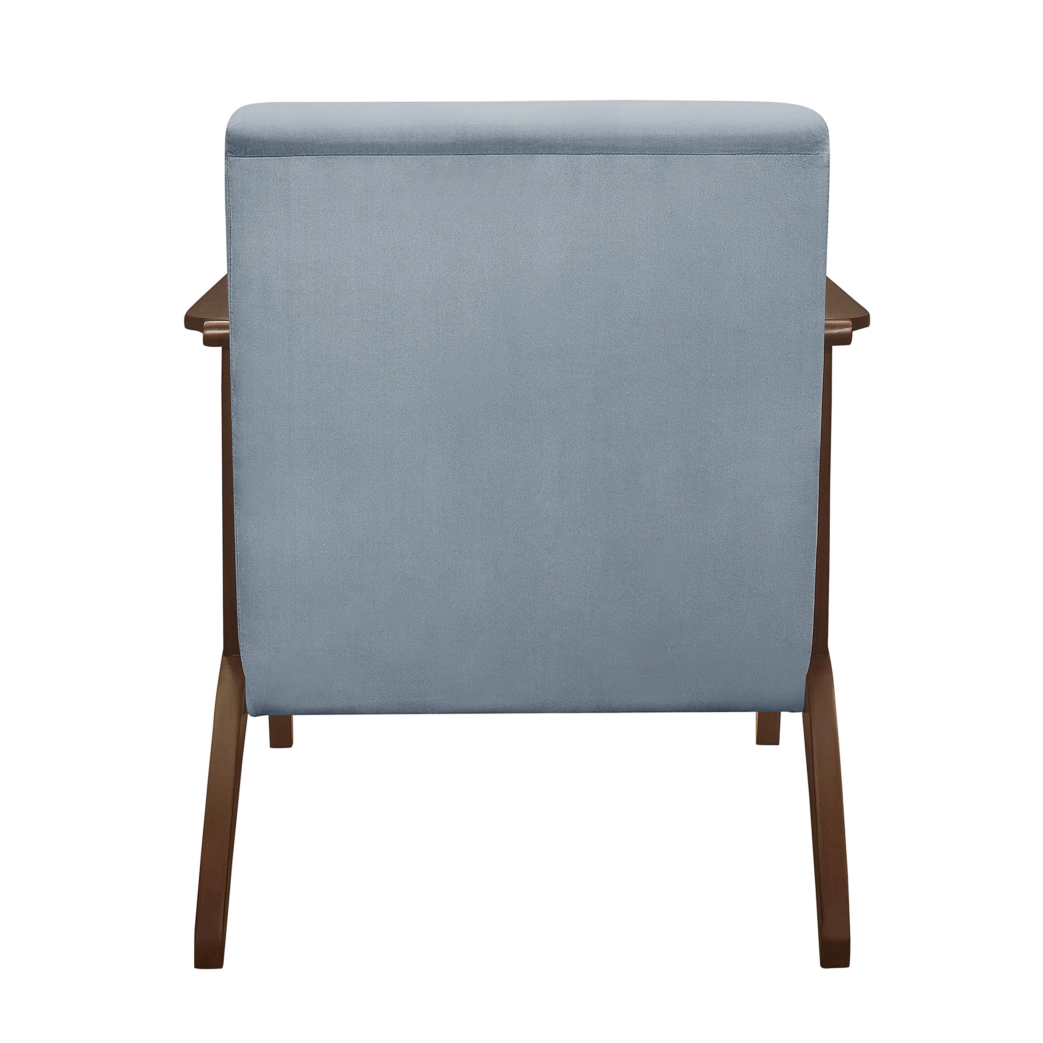 

                    
Homelegance 1032BGY-1 Carlson Accent Chair Blue Velvet Purchase 
