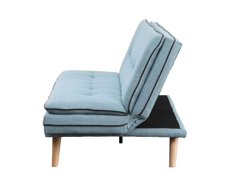 

    
Acme Furniture Savilla Futon sofa Blue 57162
