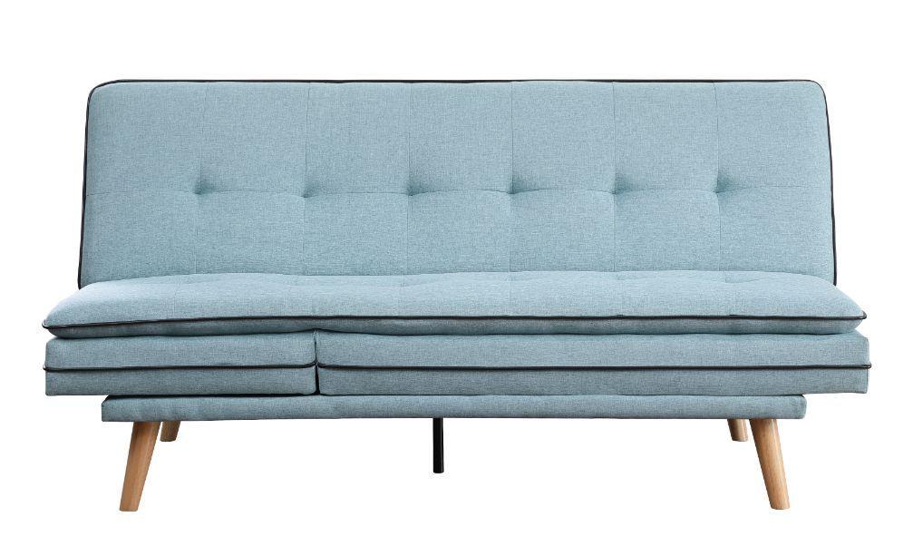 

                    
Acme Furniture Savilla Futon sofa Blue Linen Purchase 
