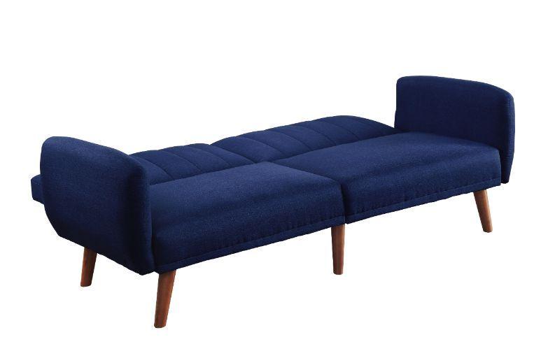 

    
Acme Furniture Bernstein Futon sofa Blue 57190
