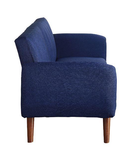 

                    
Acme Furniture Bernstein Futon sofa Blue Linen Purchase 
