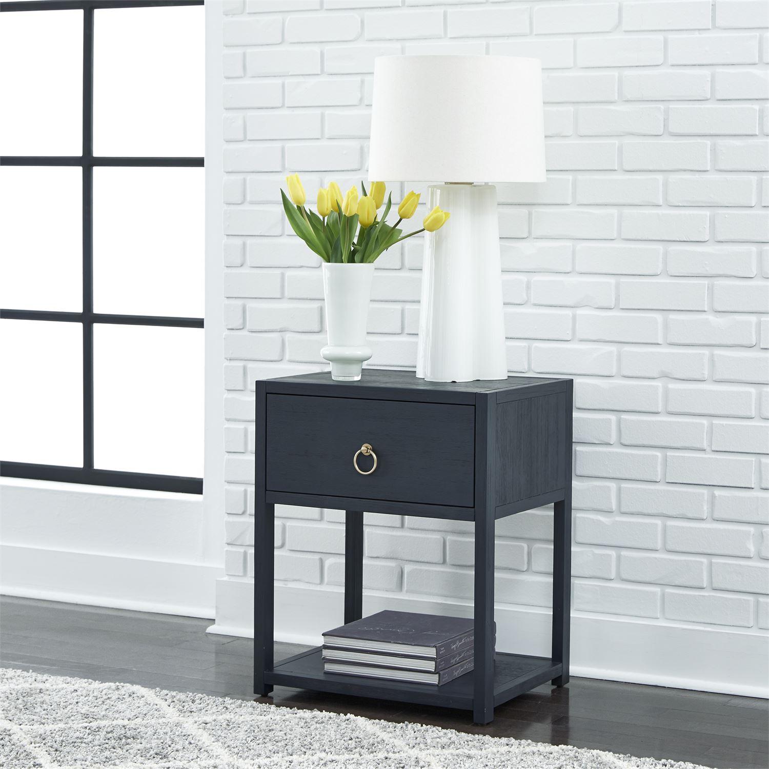 

    
Transitional Blue Wood Accent Table 2030-AT2126 Midnight Liberty Furniture
