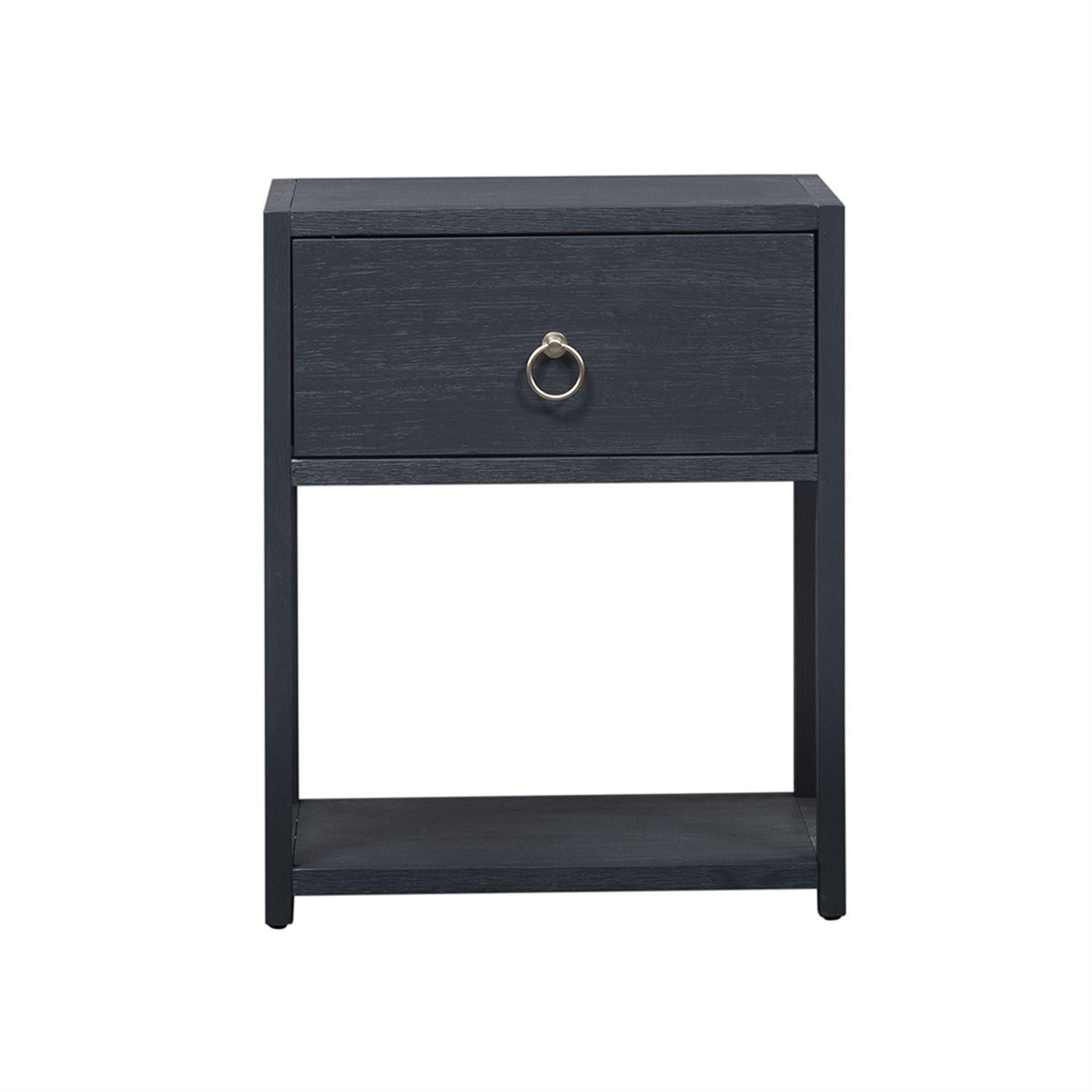 

    
Transitional Blue Wood Accent Table 2030-AT2126 Midnight Liberty Furniture
