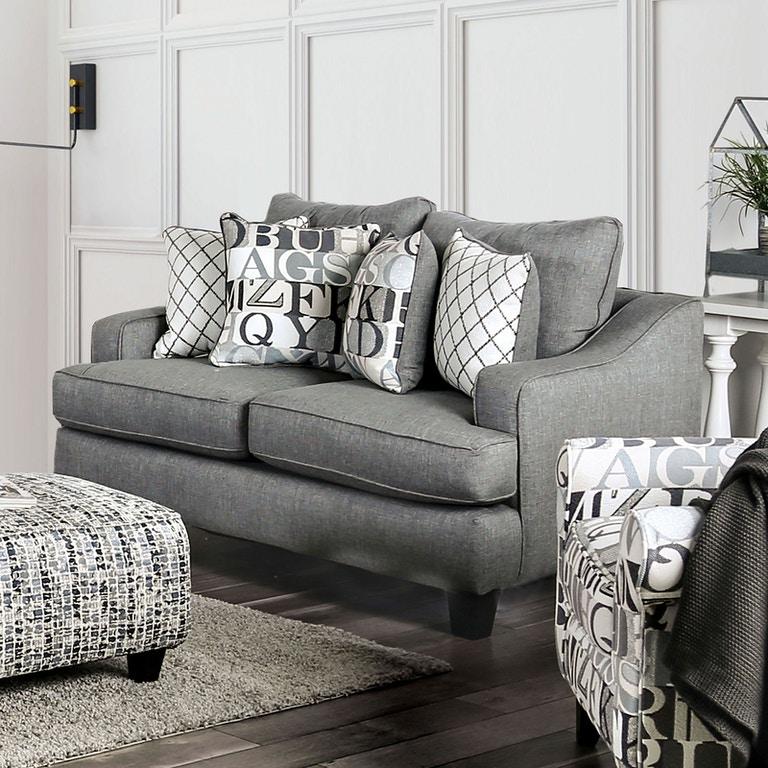 

    
Furniture of America SM8330-3PC Verne Sofa Loveseat and Chair Set Gray SM8330-3PC
