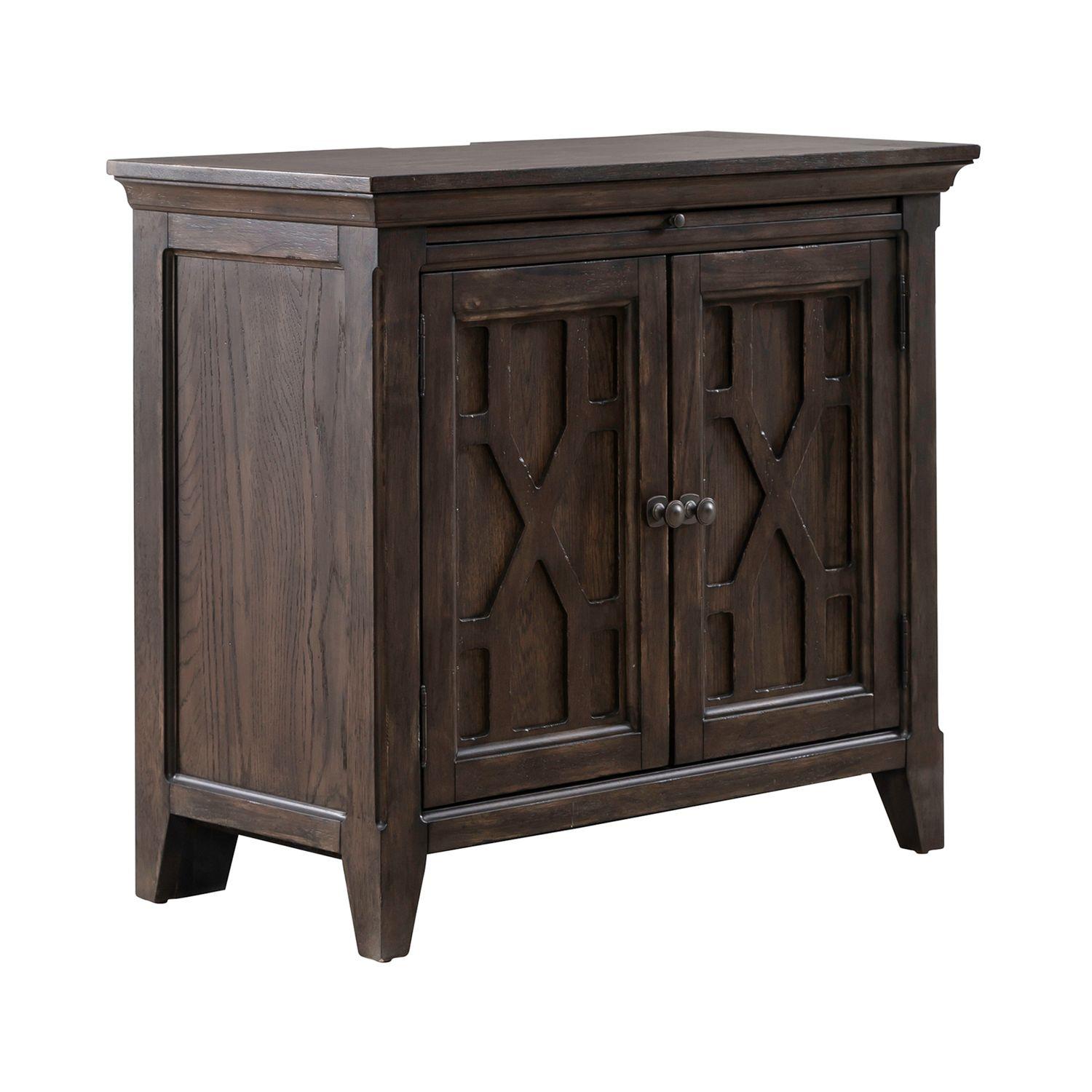 Transitional Bedside Chest Paradise Valley (297-BR) 297-BR63 in Brown 
