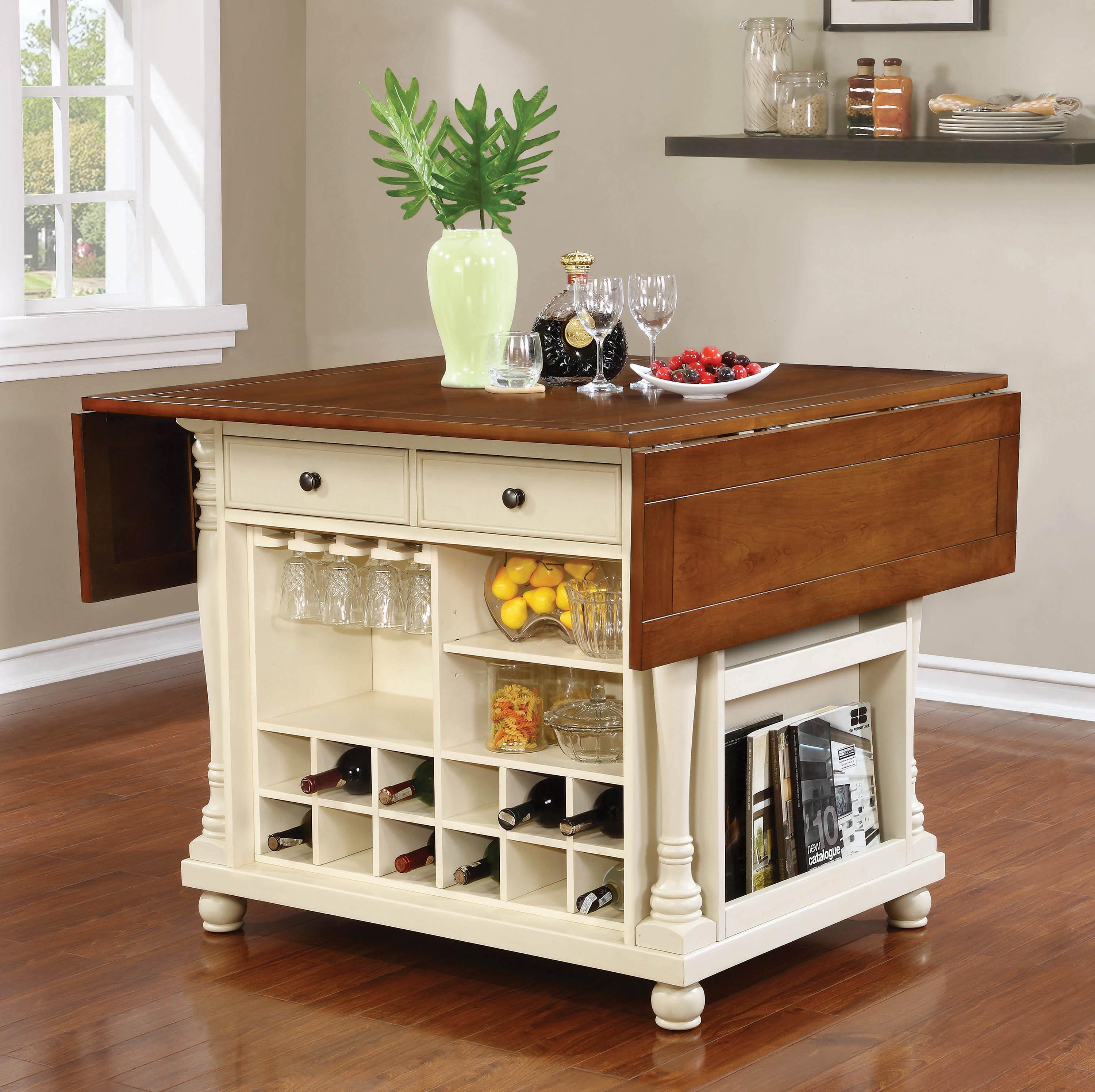 

    
Transitional Brown,Beige Wood Kitchen island Tunk Game by Coaster
