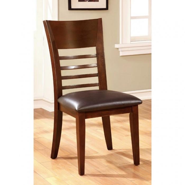 

    
Transitional Brown Cherry & Espresso Solid Wood Side Chairs Set 2pcs Furniture of America CM3916SC-2PK Hillsview
