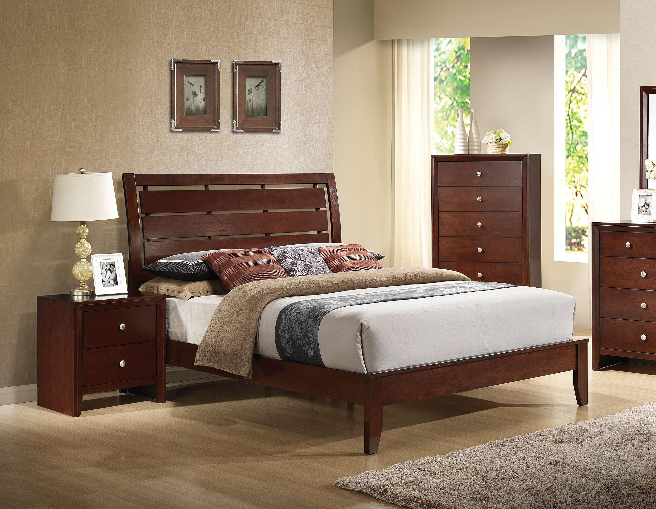 

                    
Buy Contemporary Brown Cherry Queen Bed Set 3PCS by Acme Ilana 20400Q-3pcs
