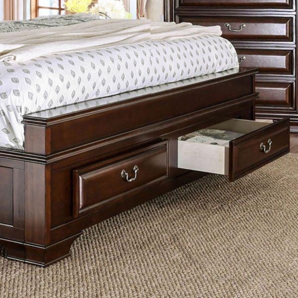 

                    
Furniture of America CM7302CH-EK Brandt Storage Bed Cherry  Purchase 
