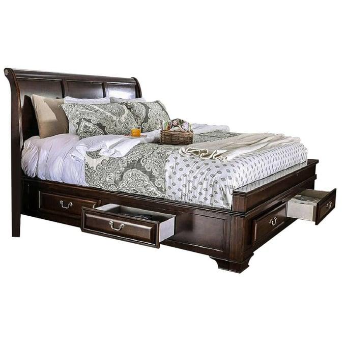 

    
Furniture of America CM7302CH-Q Brandt Storage Bed Cherry CM7302CH-Q

