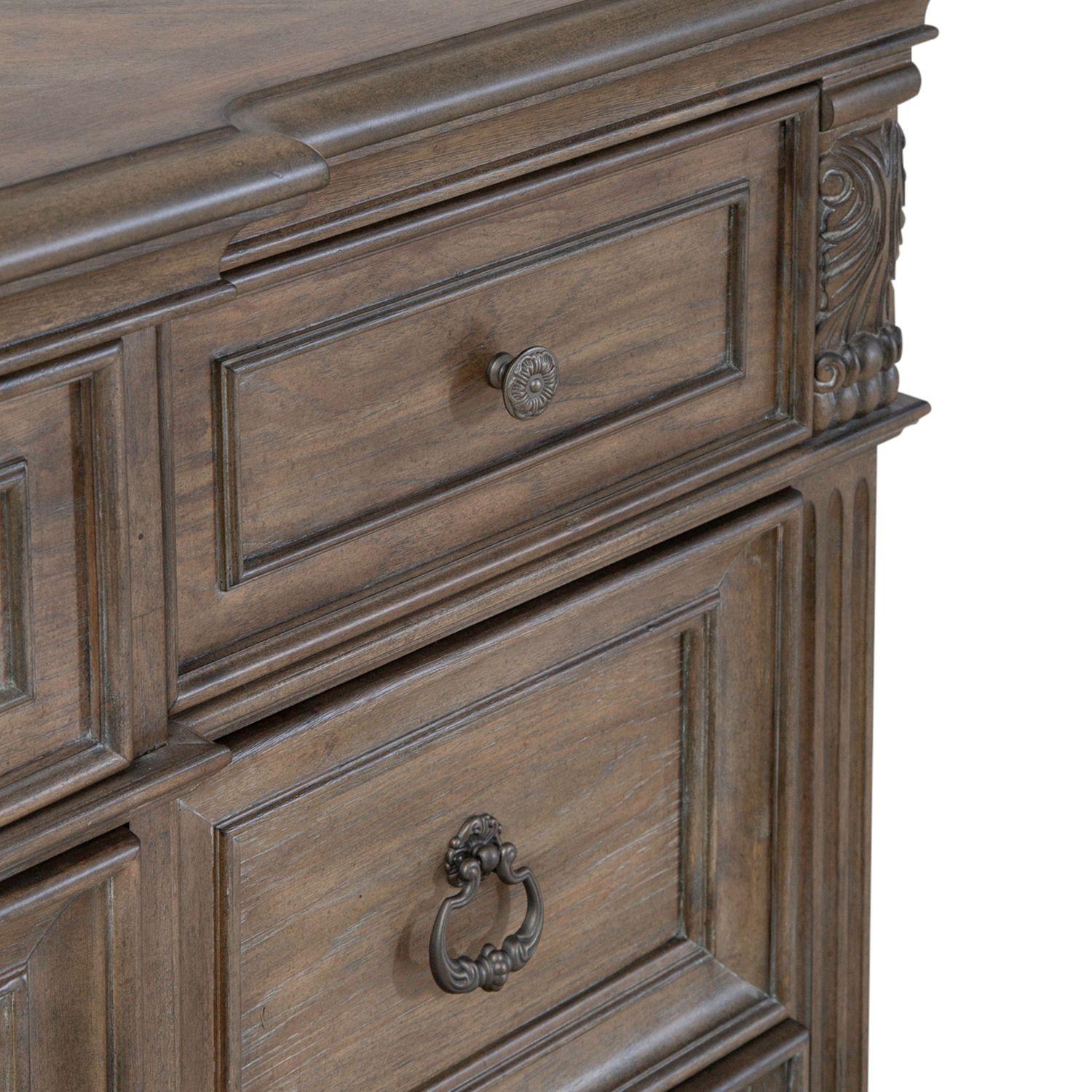 

                    
Liberty Furniture Carlisle Court (502-BR) Dresser With Mirror Brown  Purchase 
