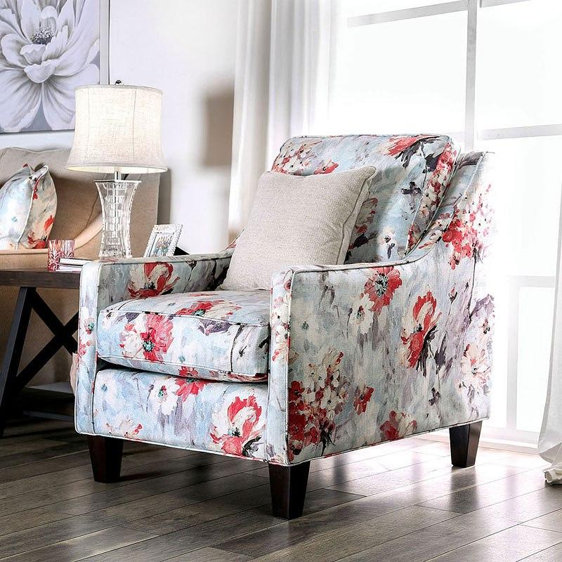 Furniture of America NADENE SM8014-CH Arm Chair