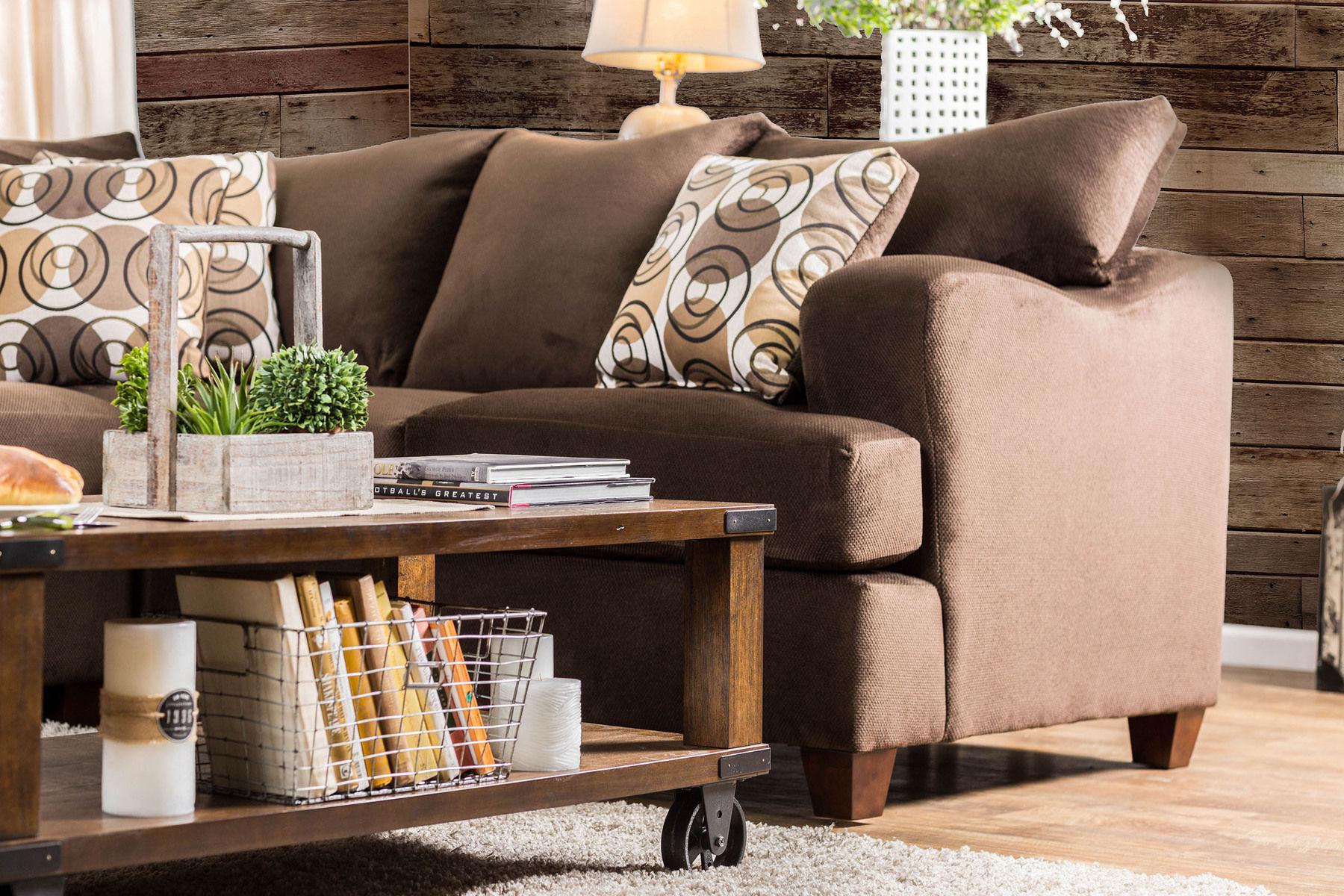 

                    
Furniture of America WESSINGTON SM6111 Sectional Sofa Chocolate Chenille Purchase 
