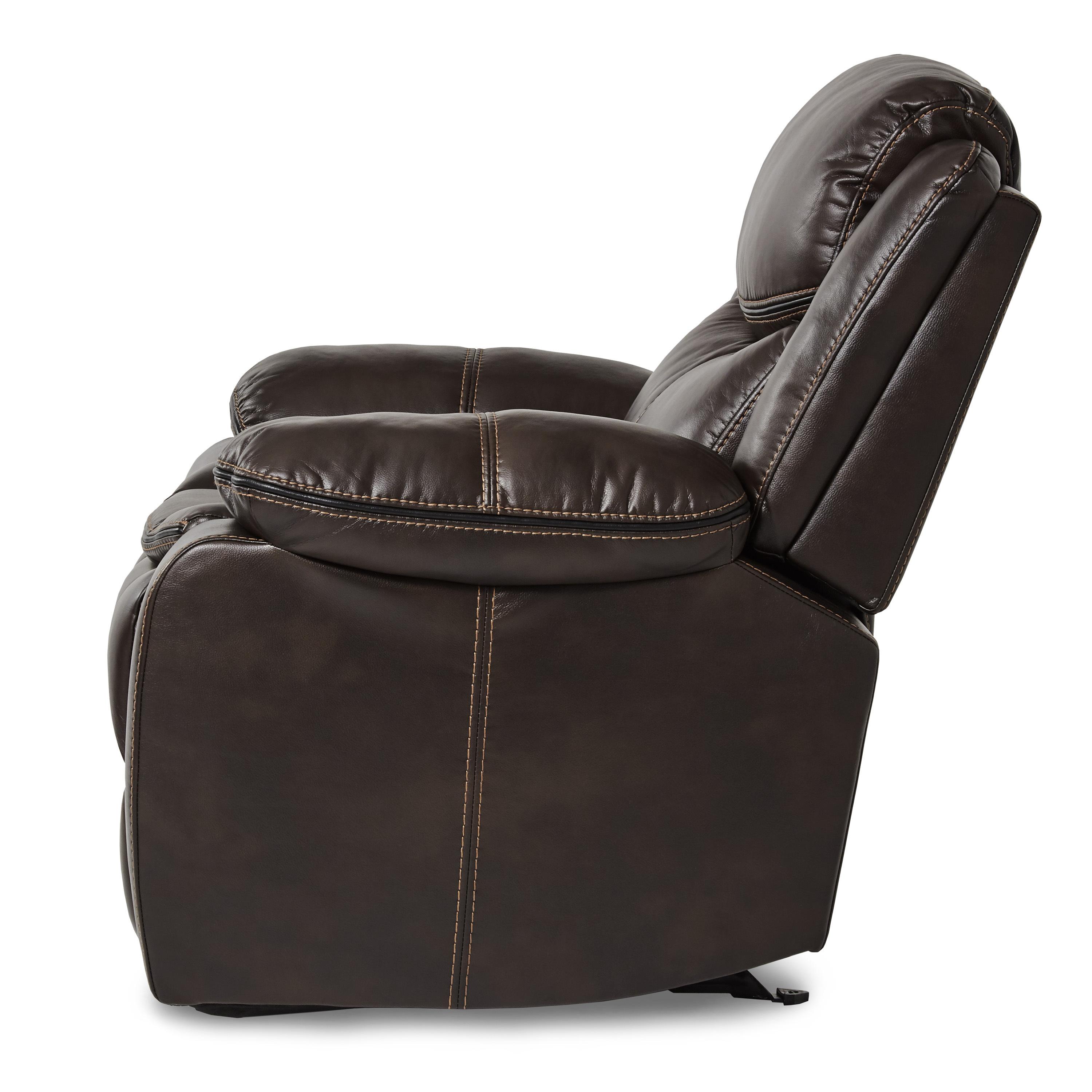 

                    
Homelegance 8230BRW-1 Bastrop Reclining Chair Brown Faux Leather Purchase 
