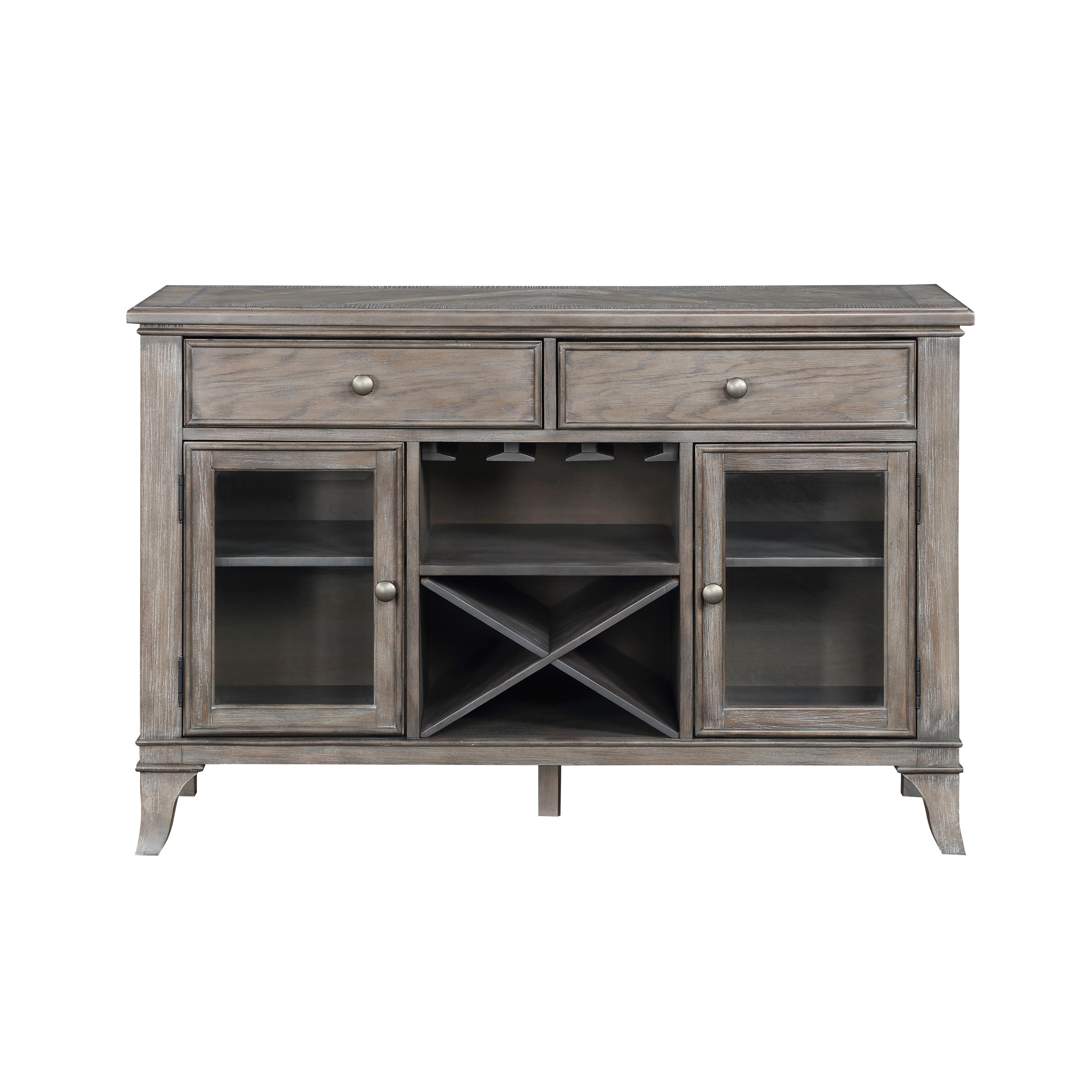 Traditional Server Garner Collection Server 5827-40-S 5827-40-S in Gray, Brown 