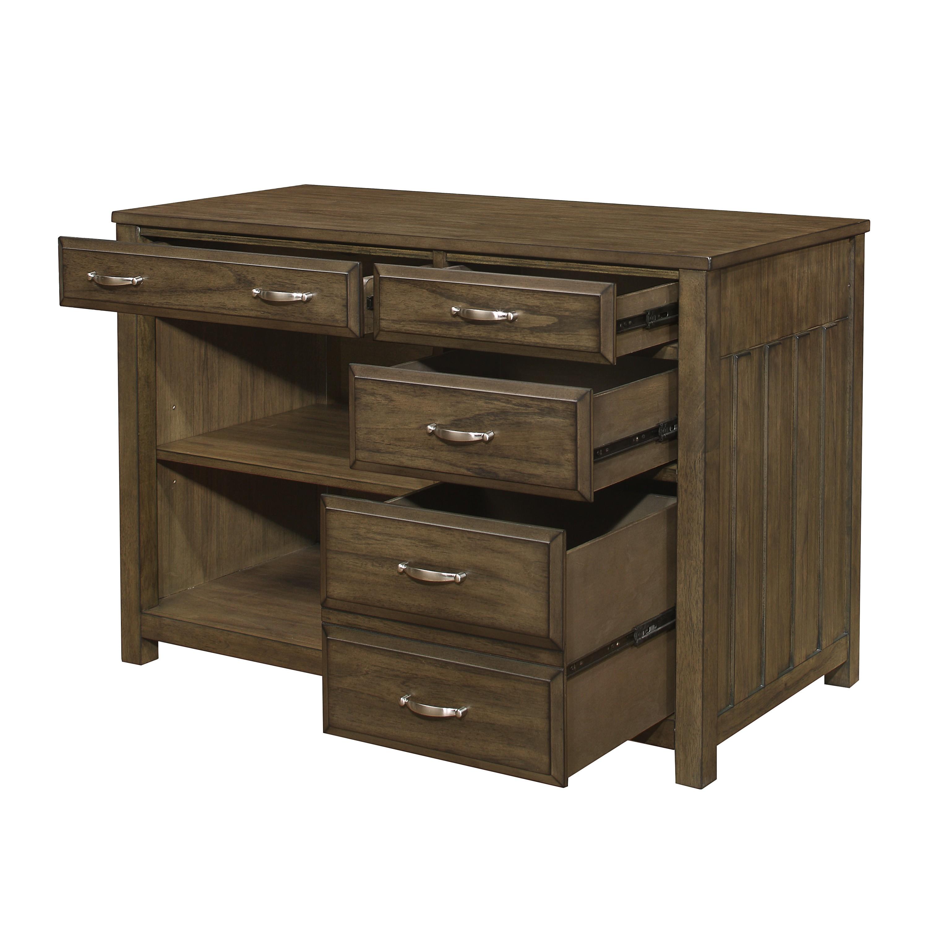 

    
Transitional Brown Gray Wood 3-Piece Corner Desk Homelegance 4522*3 Blanche
