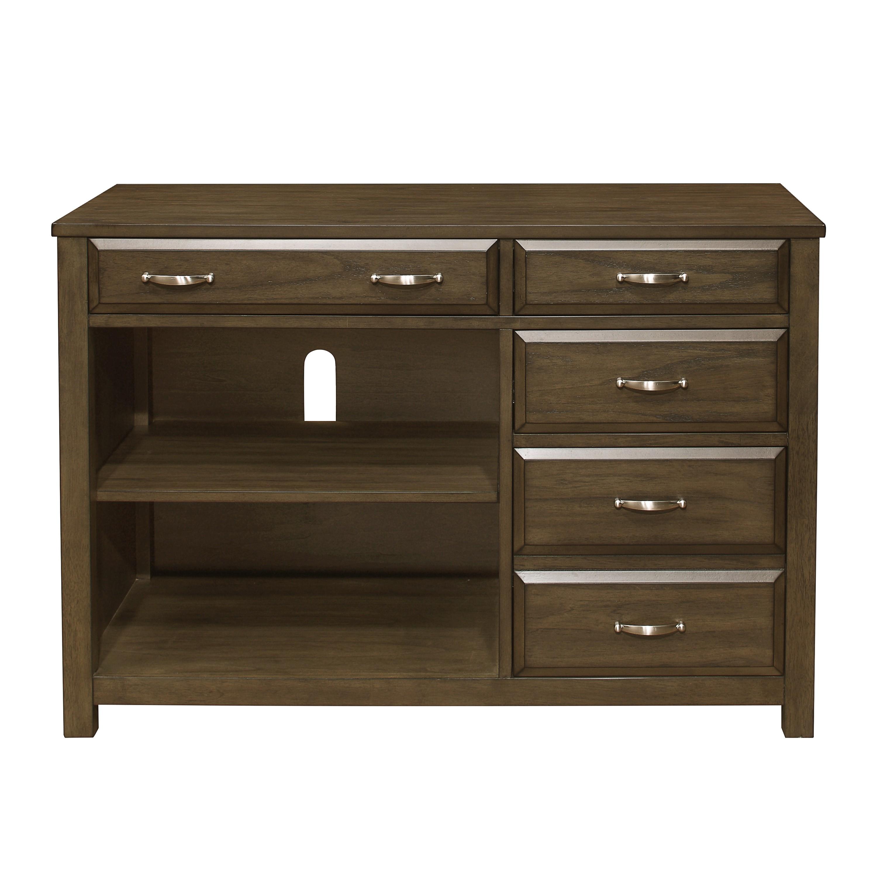 

    
Transitional Brown Gray Wood Credenza Homelegance 4522-16 Blanche
