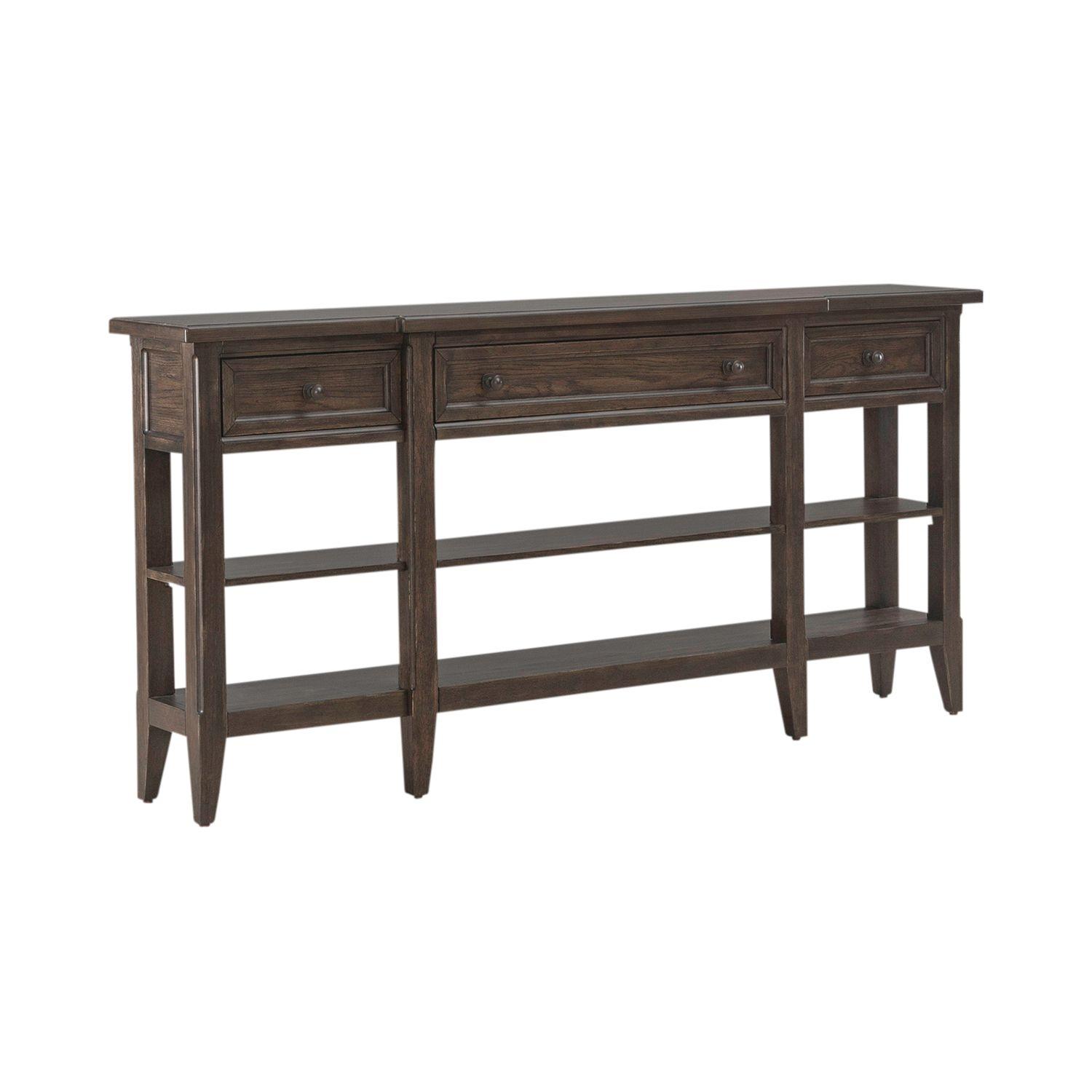 

    
Transitional Brown Hall Console Table Paradise Valley 297-AC Liberty Furniture
