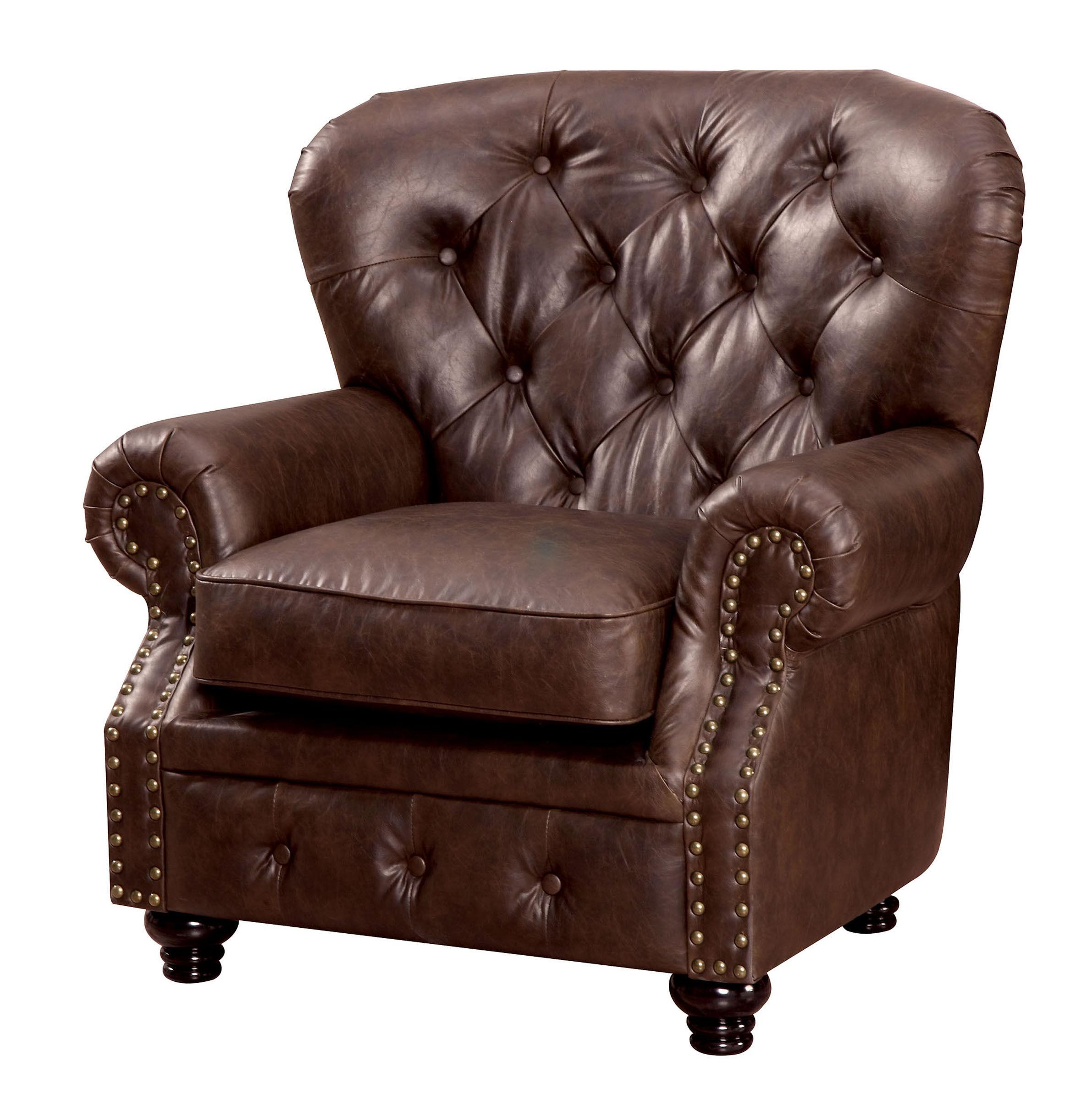 

                    
Furniture of America CM6269BR-3PC Stanford Sofa Loveseat and Chair Set Brown Leatherette Purchase 
