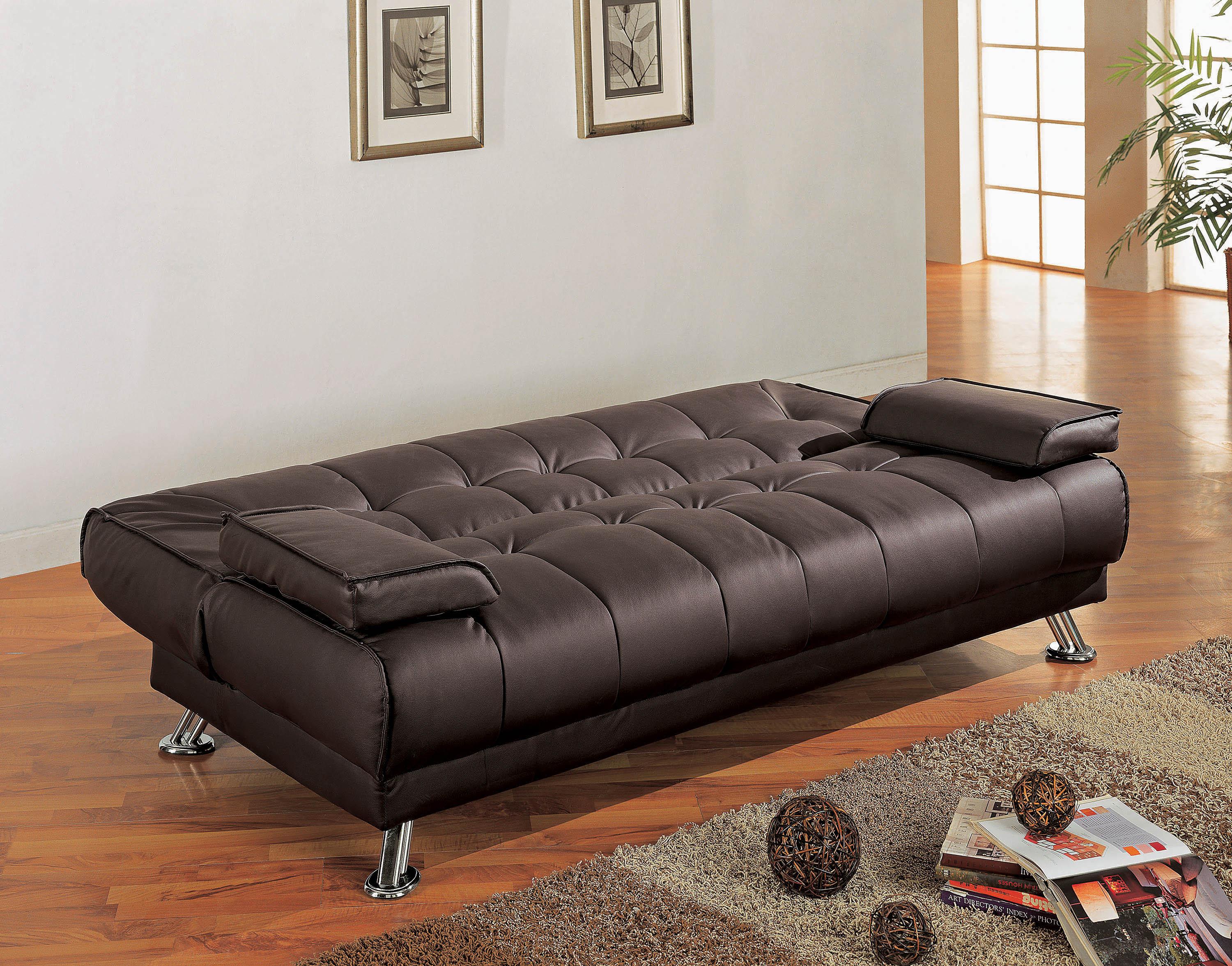 

                    
Coaster 300148 Pierre Sofa bed Brown Leatherette Purchase 
