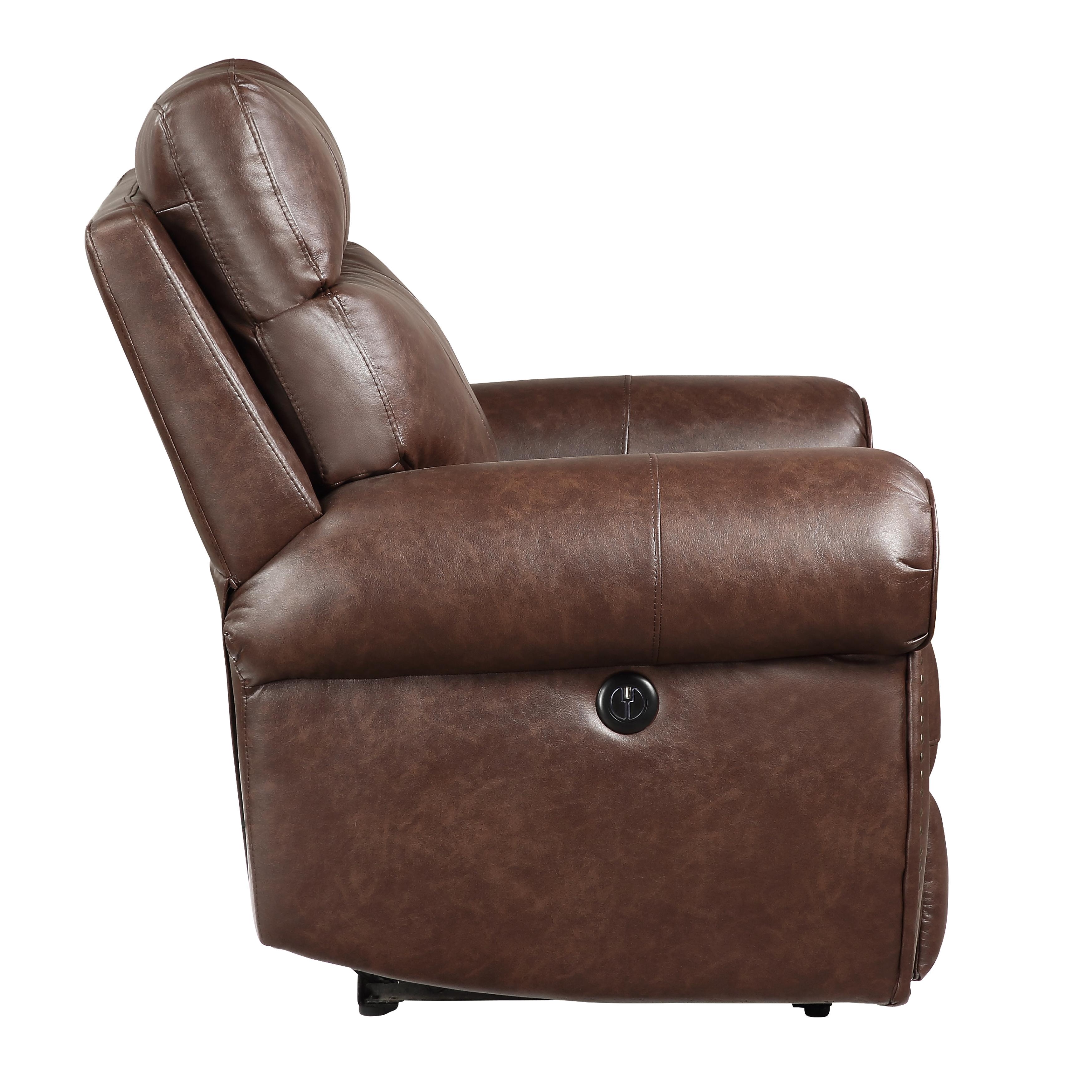 

                    
Homelegance 9488BR-1PW Granville Power Reclining Chair Brown Microfiber Purchase 
