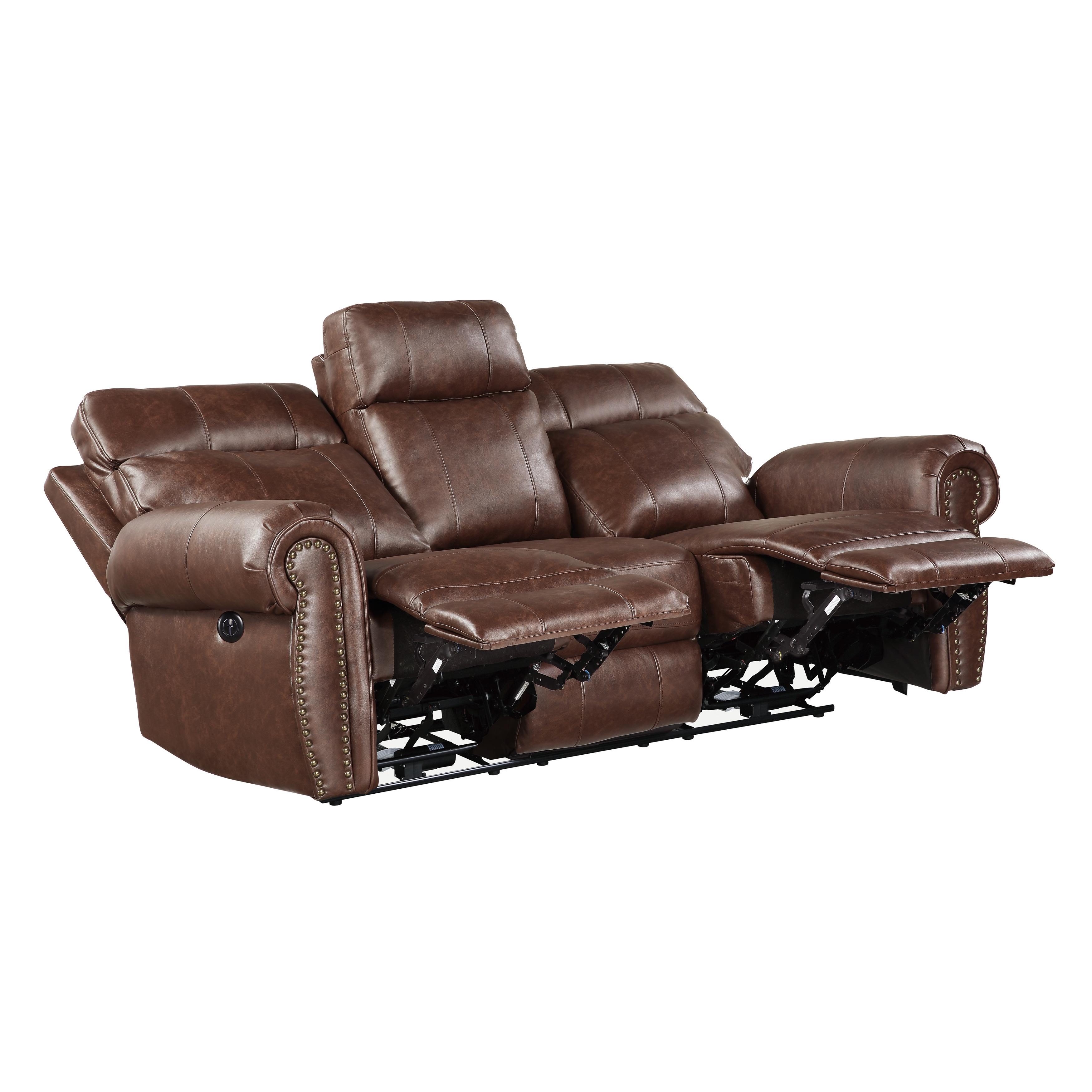 

    
Homelegance 9488BR-3PW Granville Power Reclining Sofa Brown 9488BR-3PW
