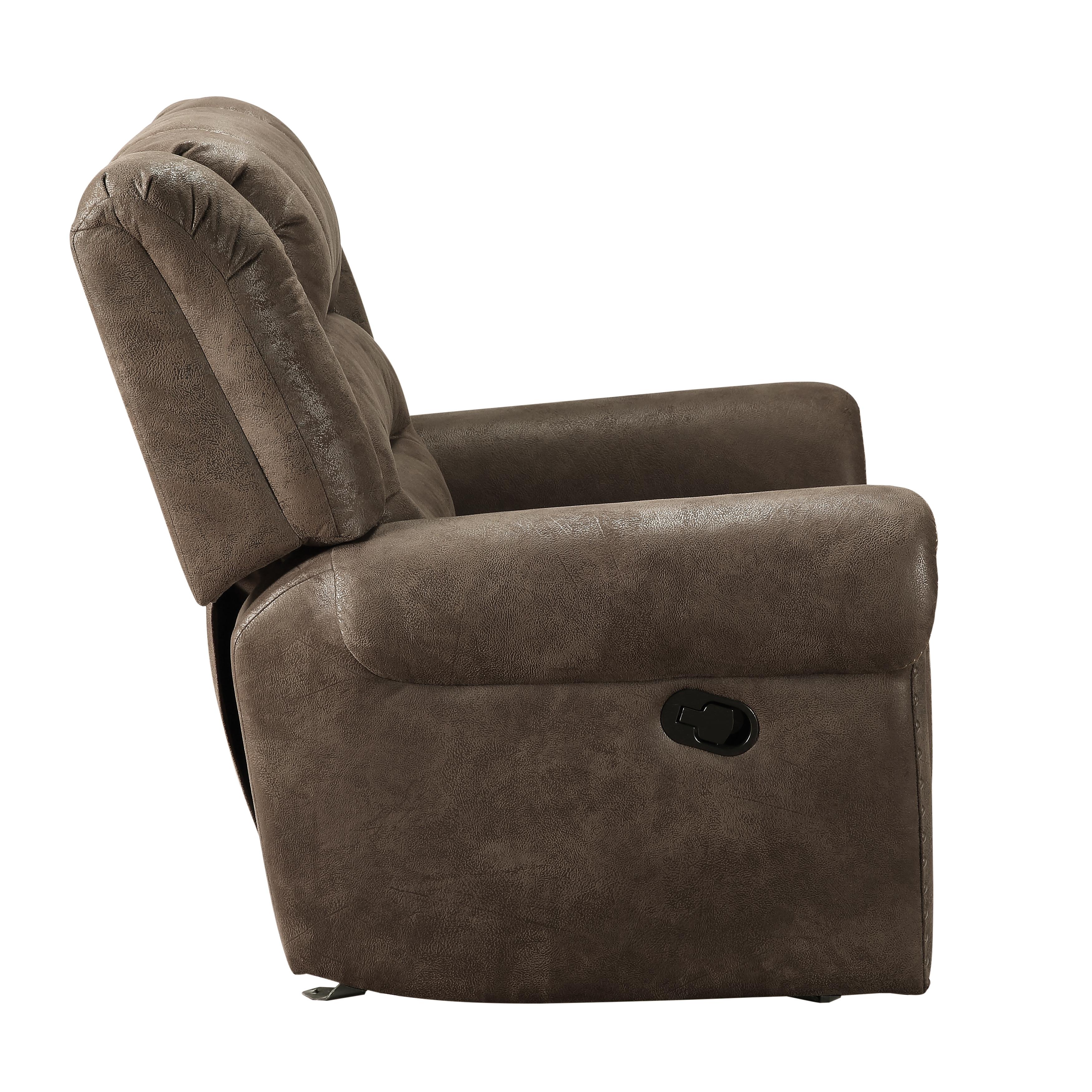 

                    
Homelegance 9467BR-1 Creighton Reclining Chair Brown Microfiber Purchase 
