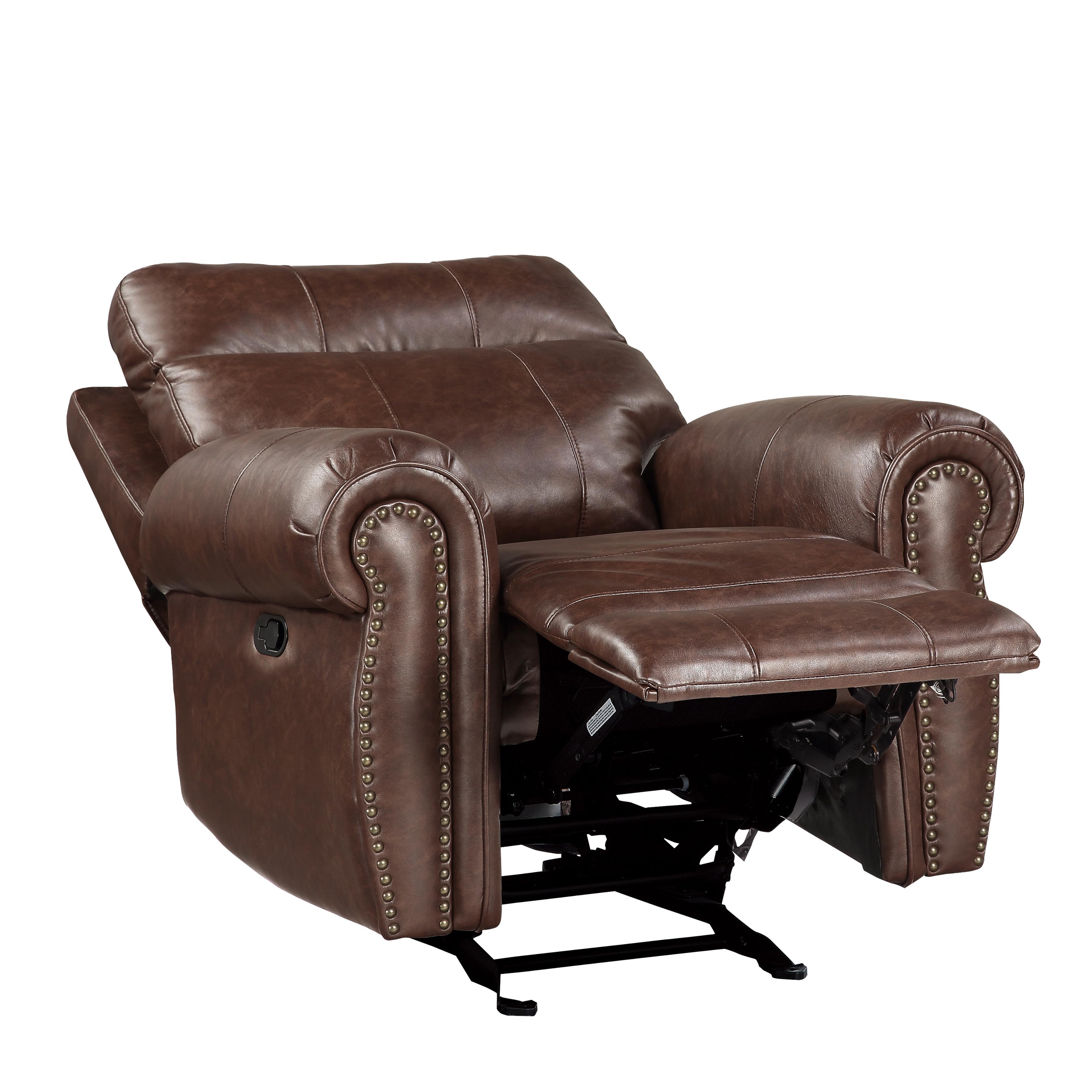 

    
Homelegance 9488BR-1 Granville Reclining Chair Brown 9488BR-1
