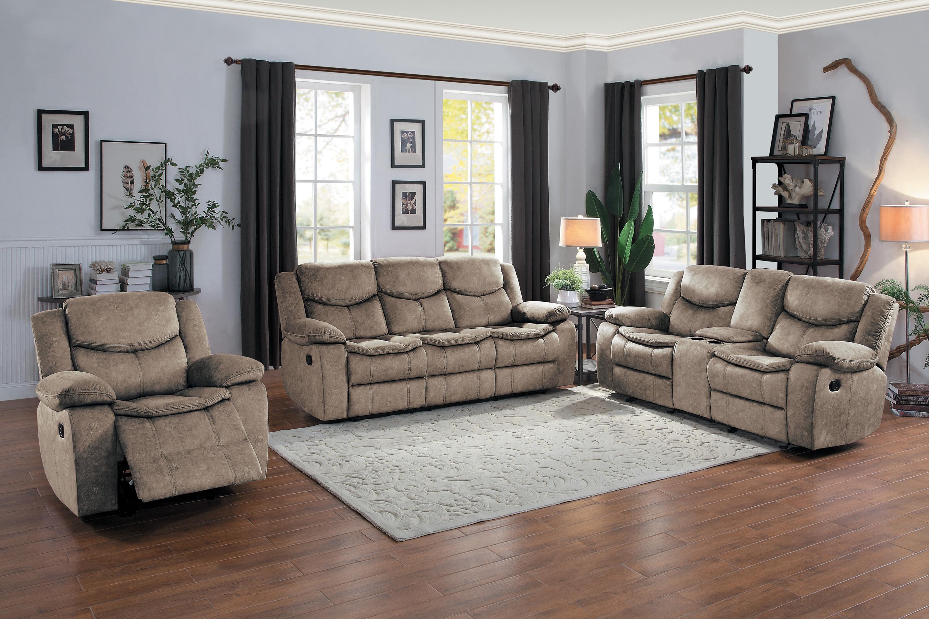 

    
8230FBR-3 Homelegance Reclining Sofa
